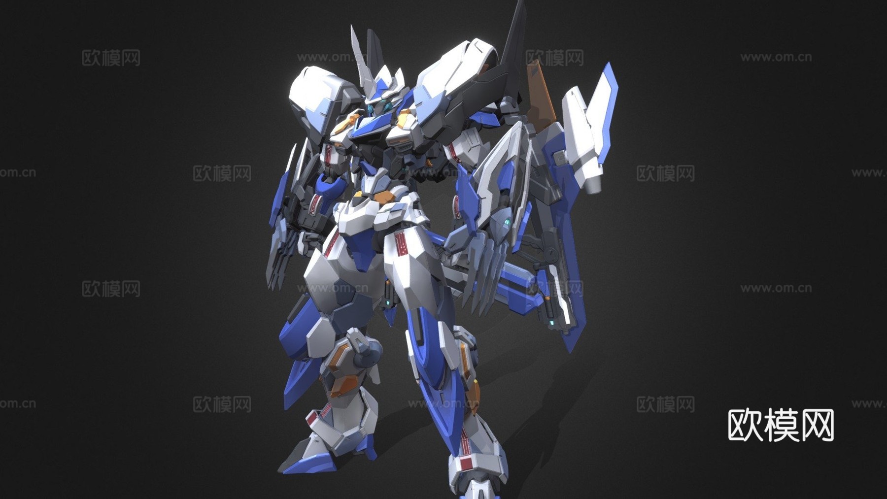 XS04-霜咬3d模型下载（渲染图1）