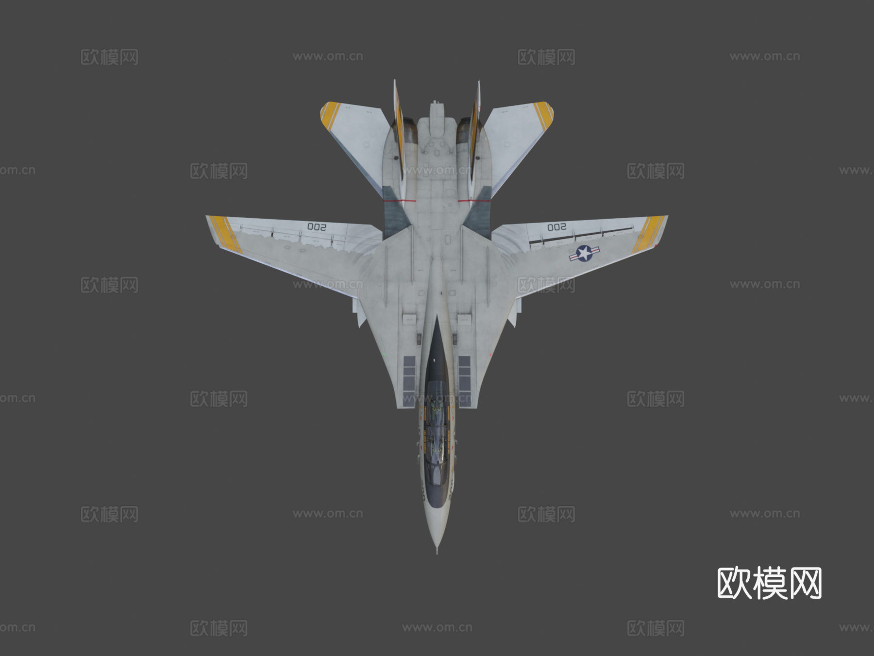F-14A =剑客=3d模型下载（渲染图8）