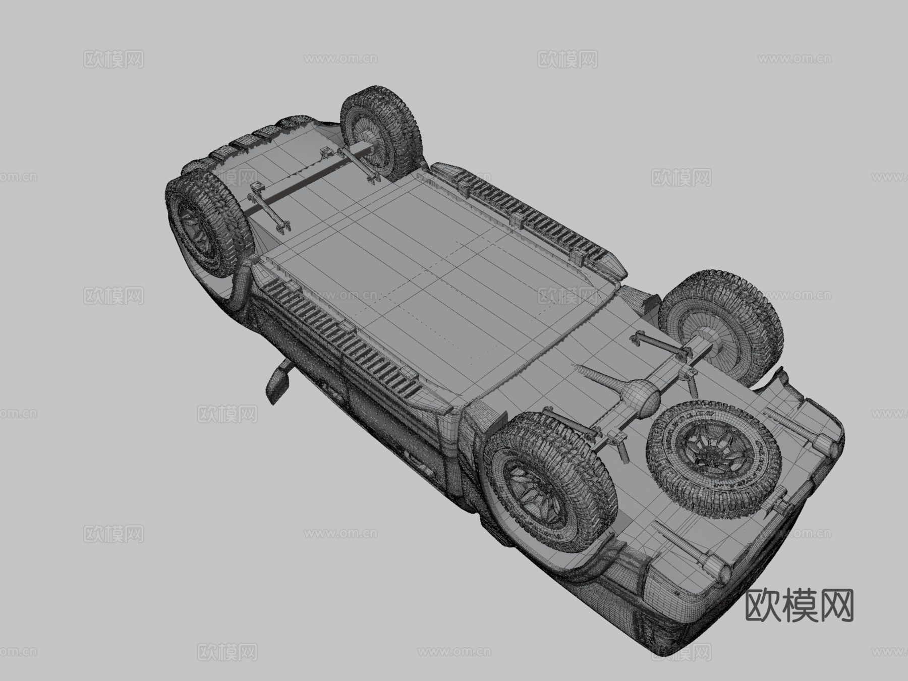 Ram 1500 TRX 20213d模型下载（渲染图3）