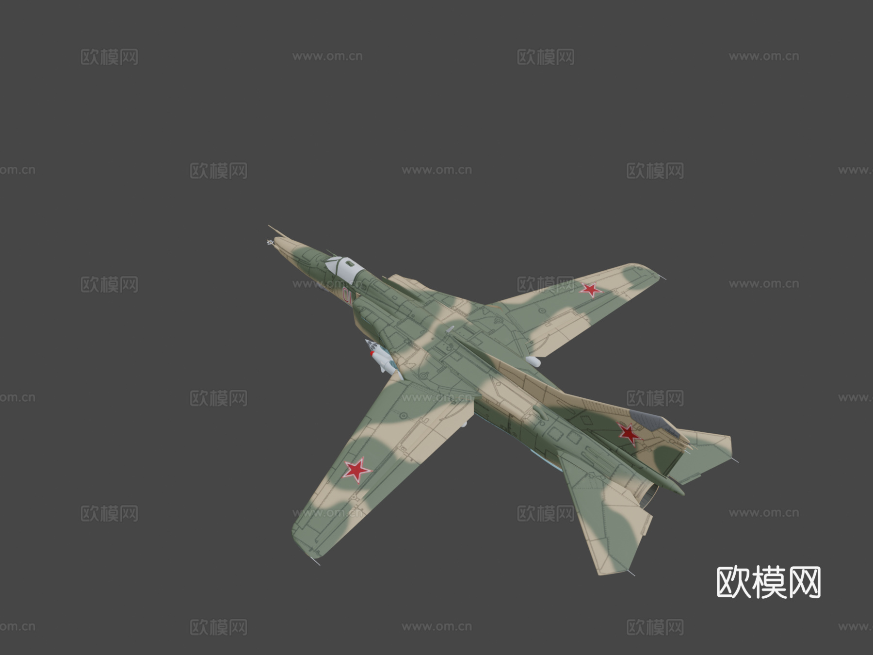 米格273d模型下载（渲染图8）