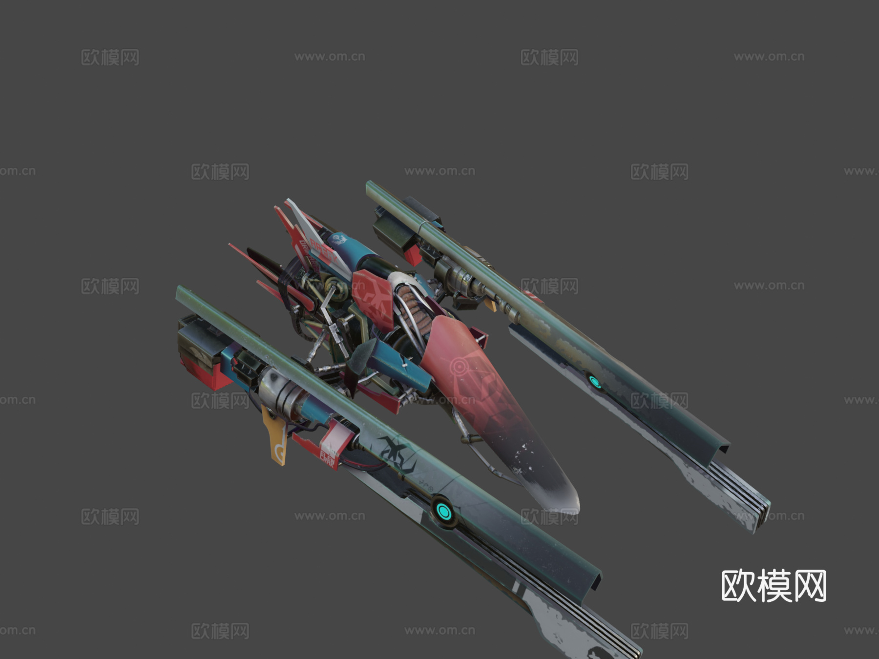 废土猎人 - 车辆3d模型下载（渲染图8）