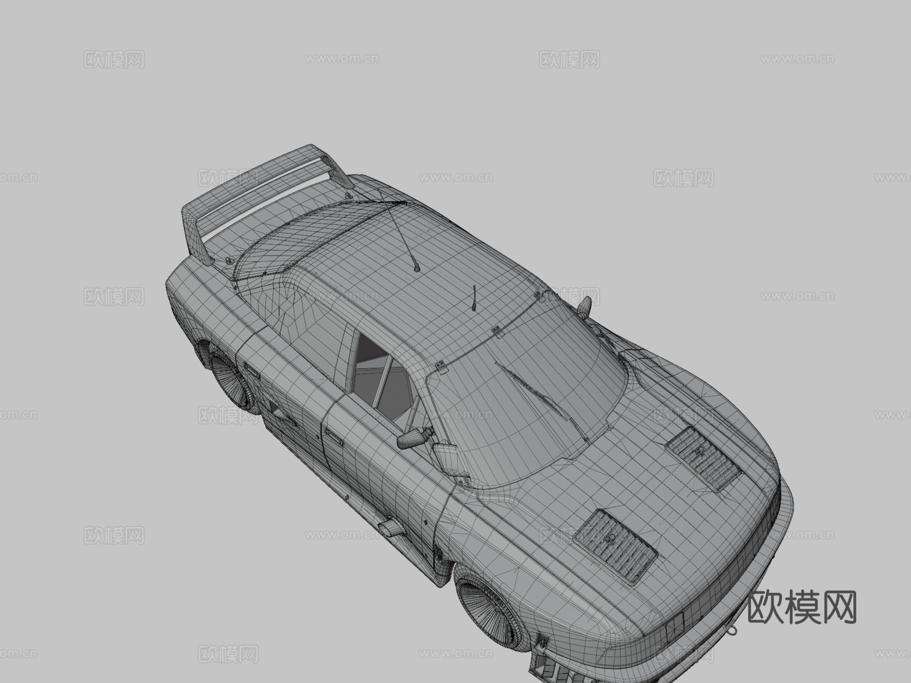 奥迪A903d模型下载（渲染图3）