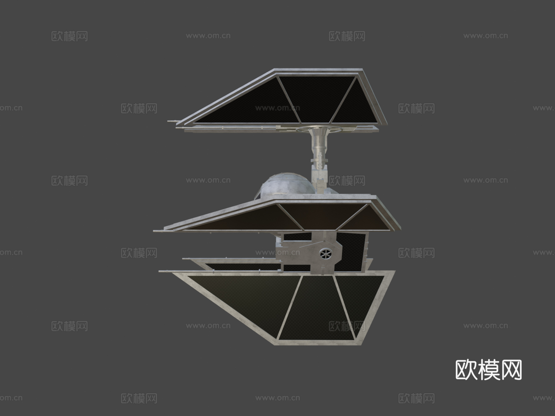 星球大战 - TIE-d防御者3d模型下载（渲染图6）