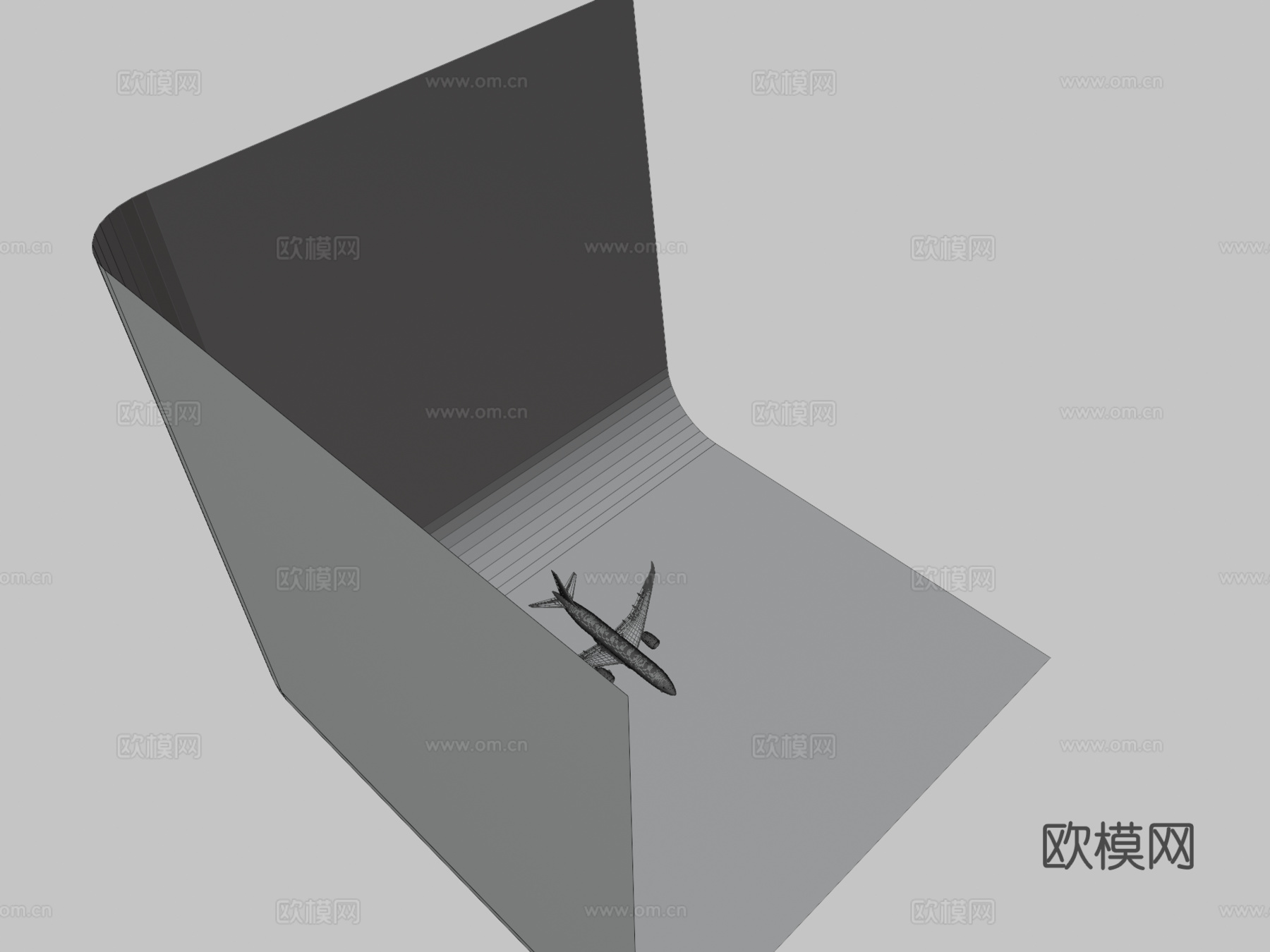 波音787-83d模型下载（渲染图3）