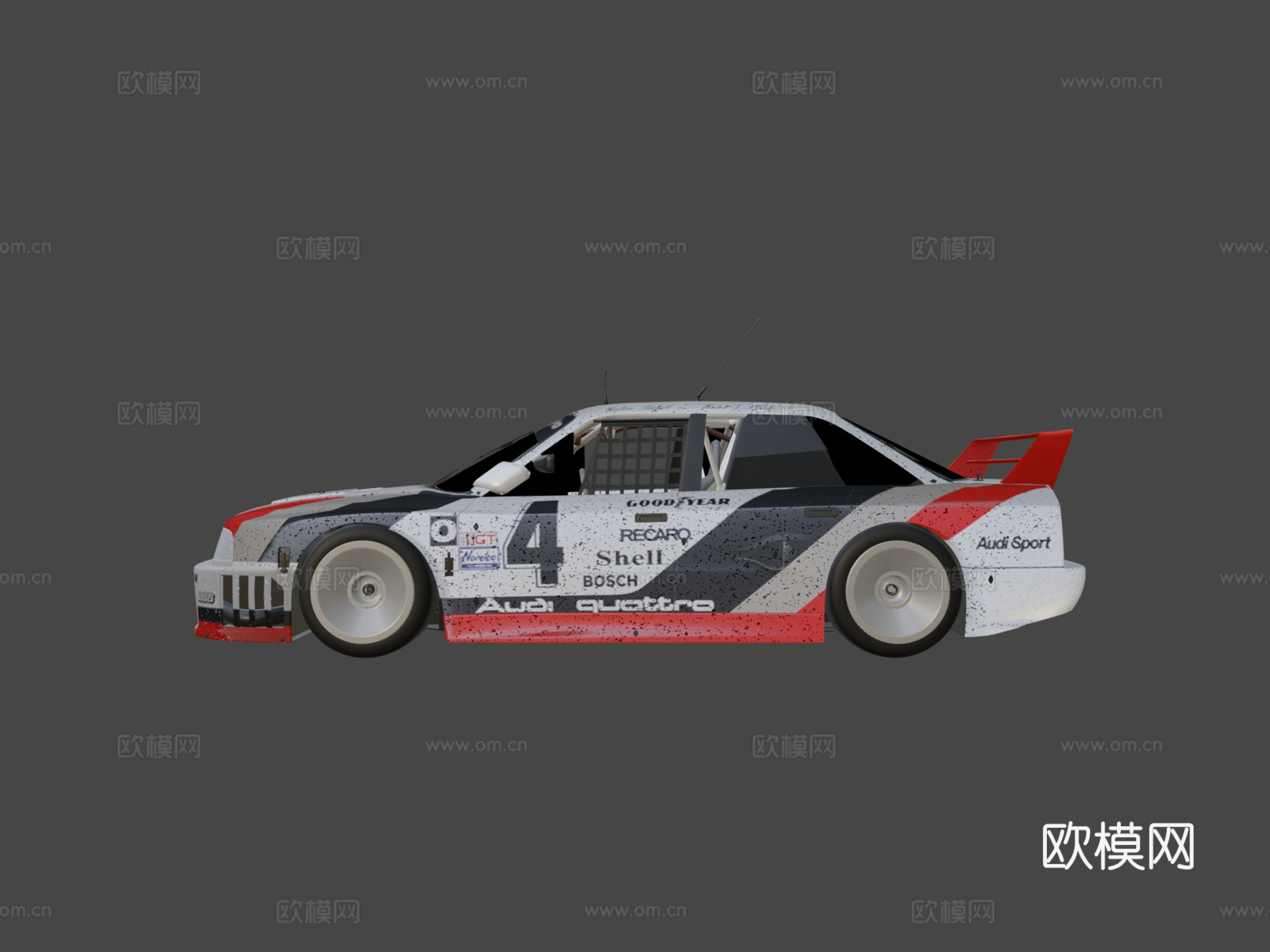 奥迪A903d模型下载（渲染图6）