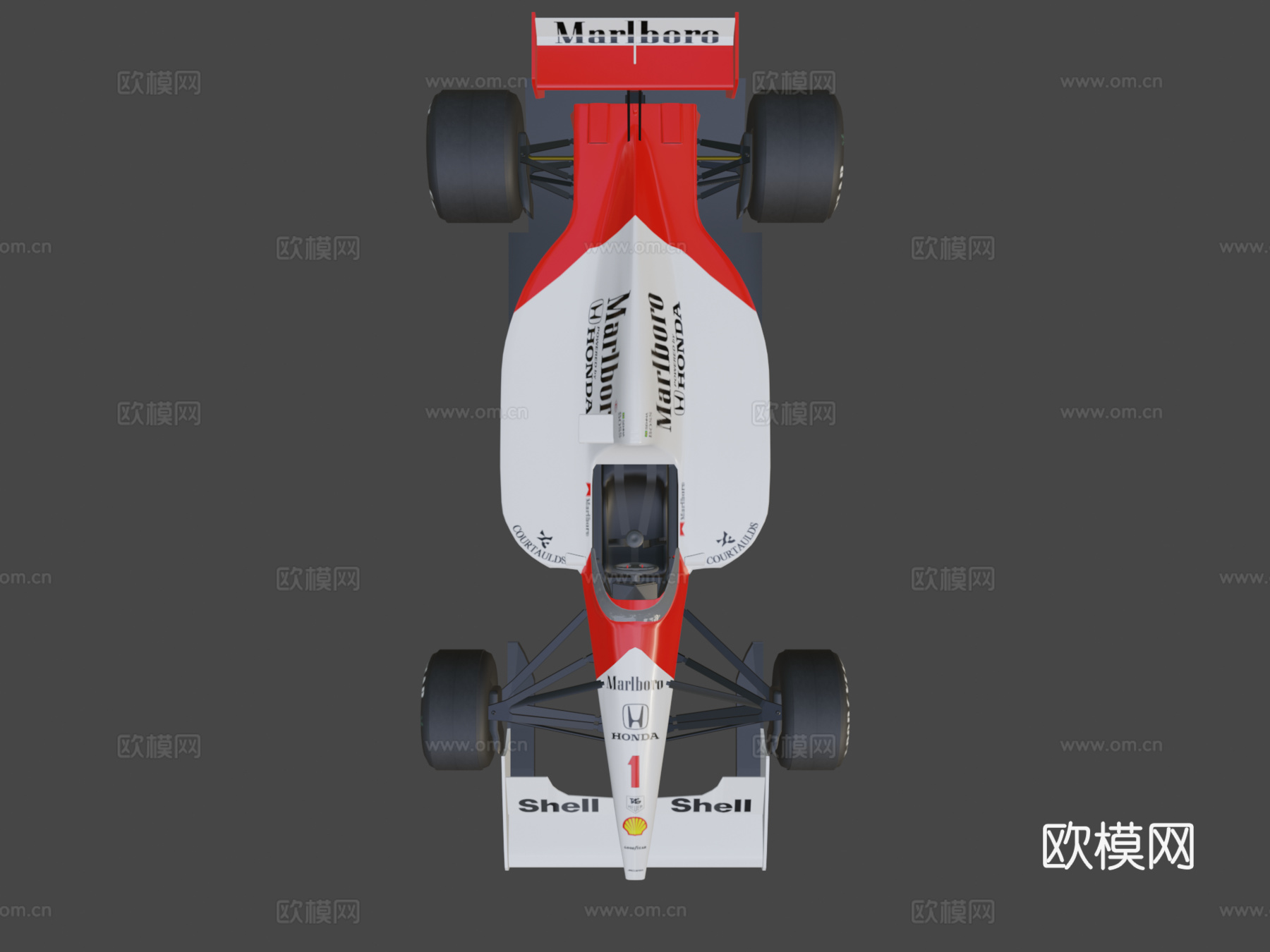 迈凯伦MP4-63d模型下载（渲染图7）