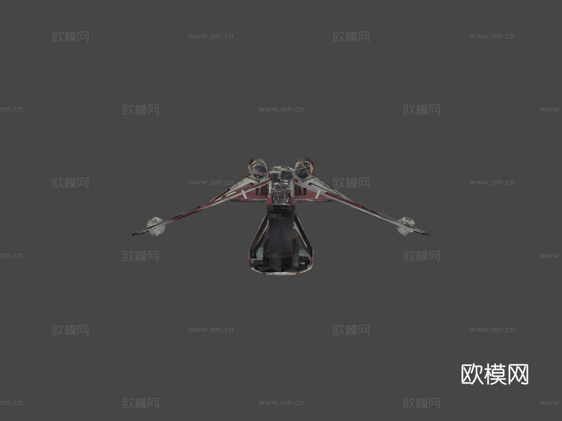 科洛桑军团LAAT3d模型下载（渲染图5）