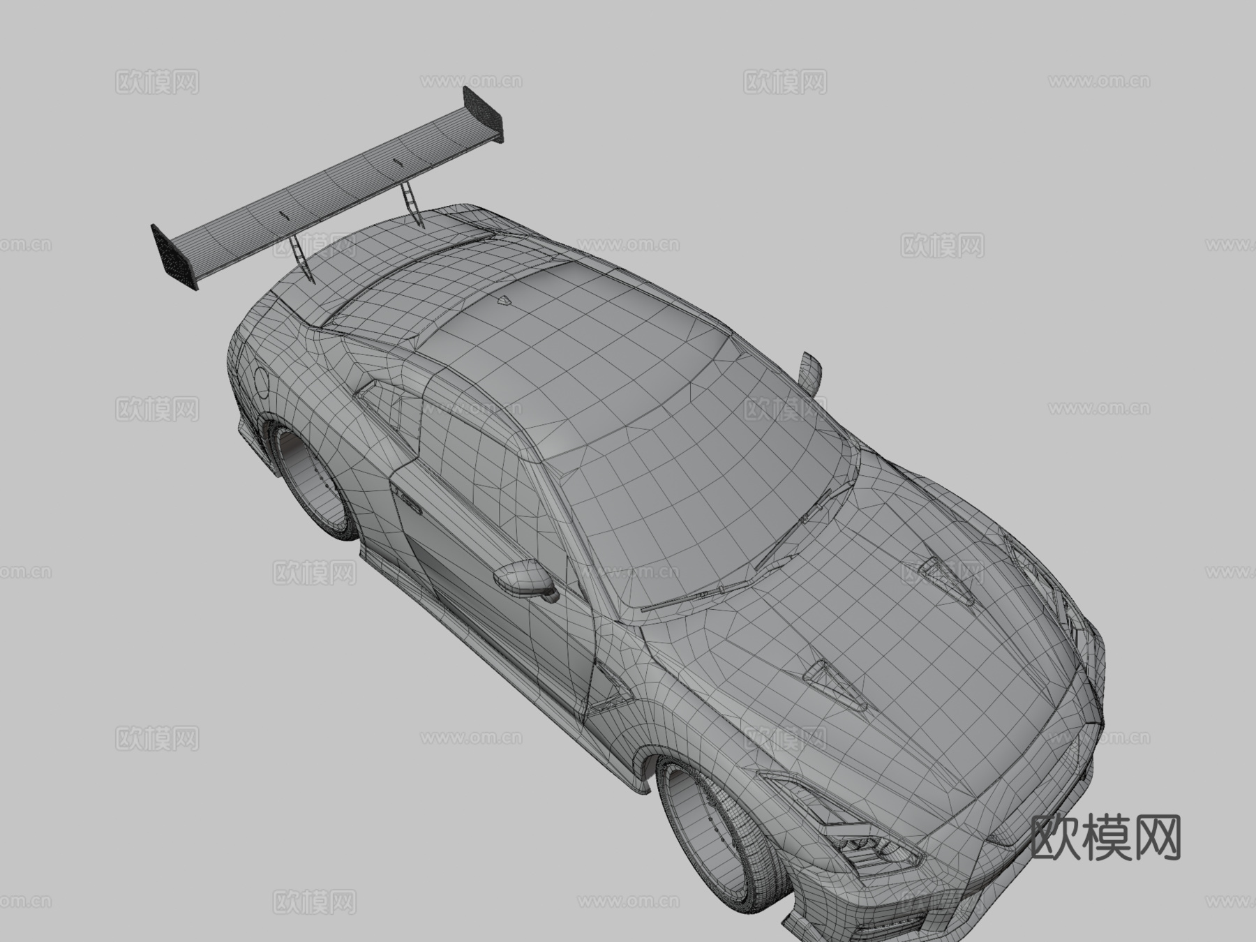 调校日产GT-R SDC3d模型下载（渲染图3）