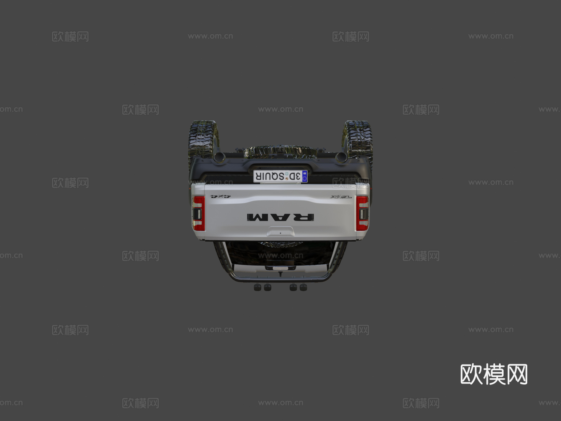 Ram 1500 TRX 20213d模型下载（渲染图5）