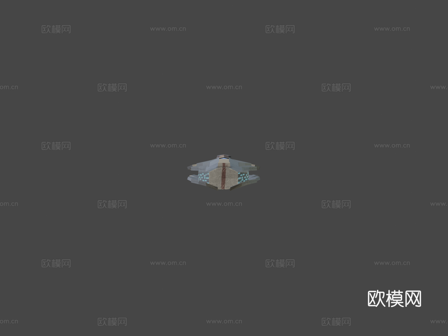 帝国巡洋舰#13d模型下载（渲染图5）