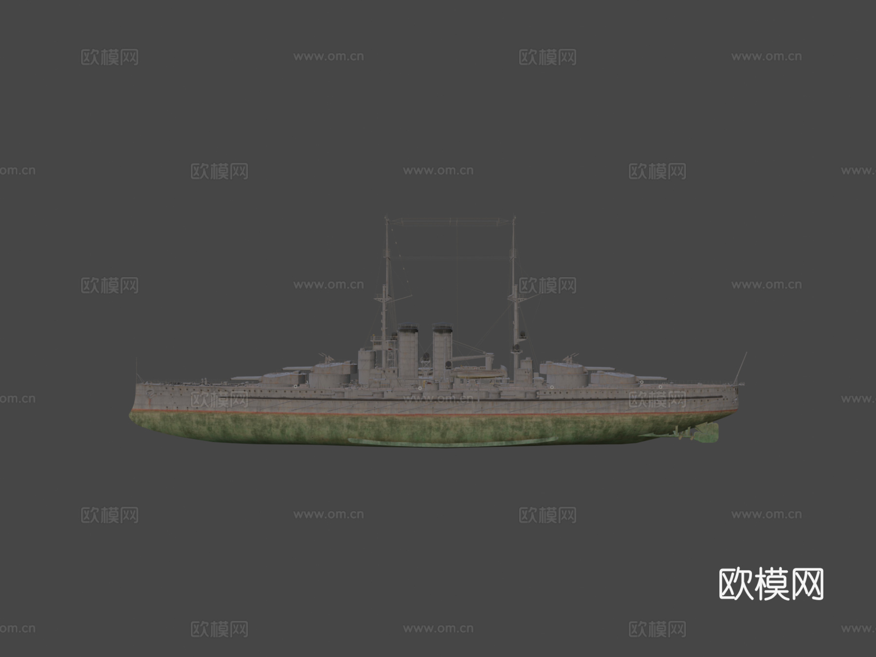 团结一致3d模型下载（渲染图6）
