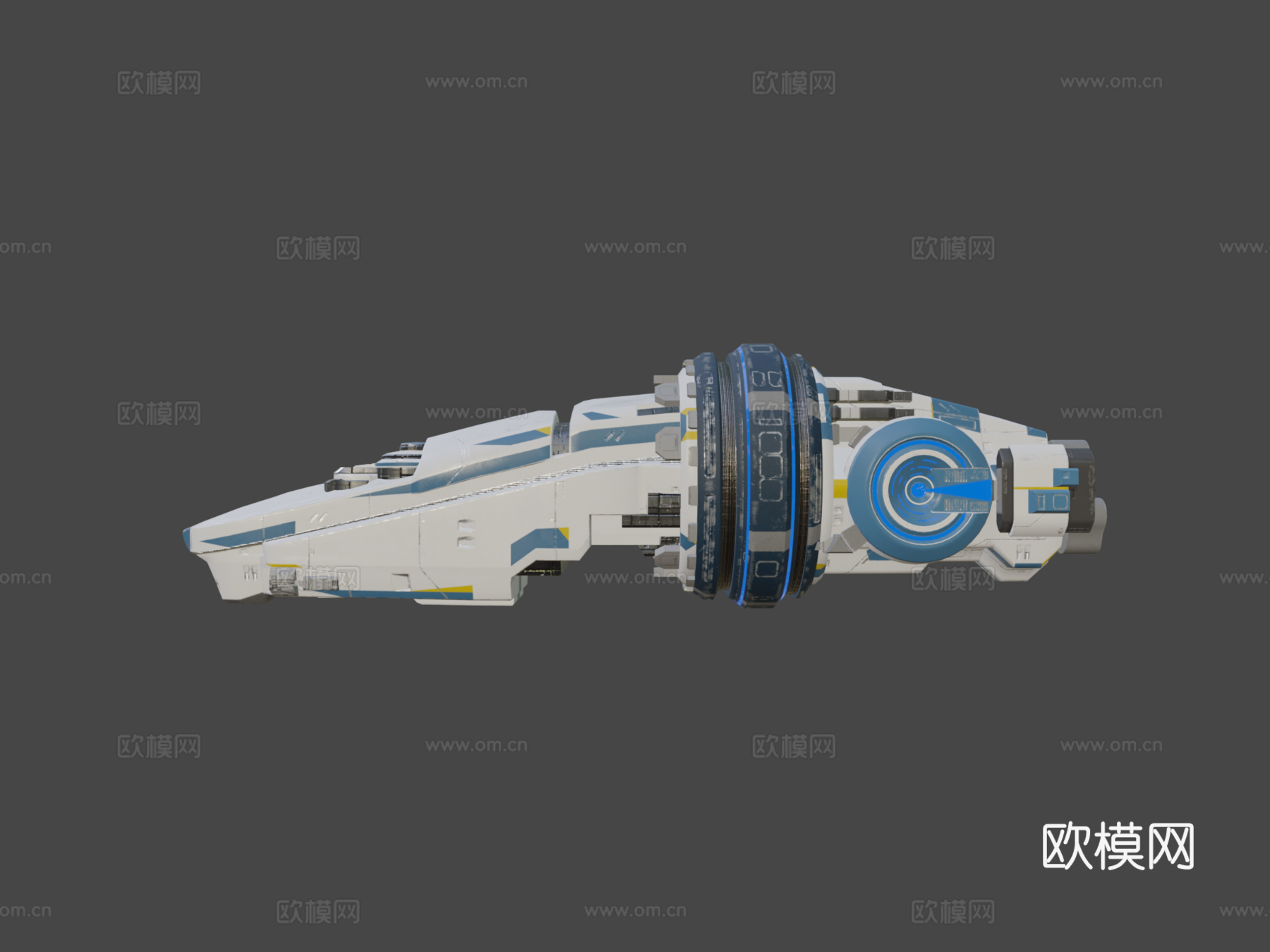 仲裁者太空船3d模型下载（渲染图6）