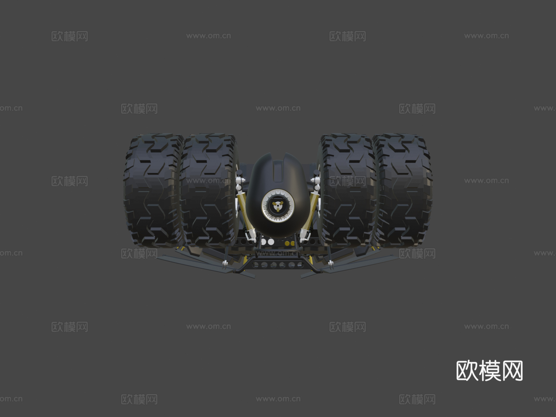 蝙蝠车20053d模型下载（渲染图6）