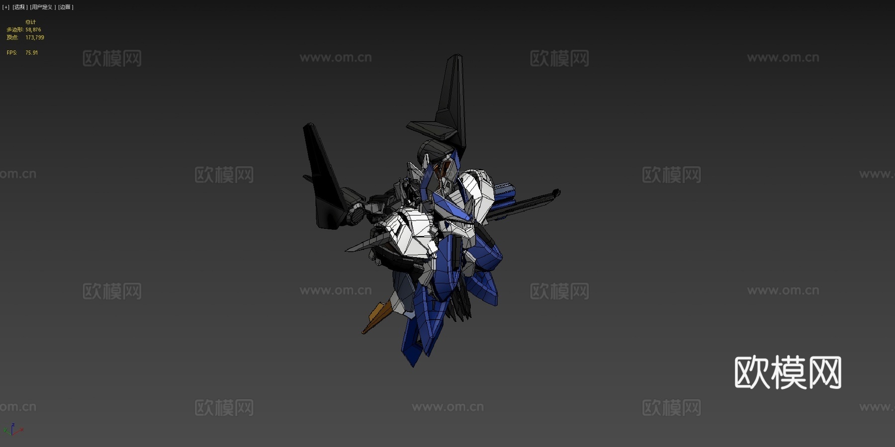 XS04-霜咬3d模型下载（渲染图4）