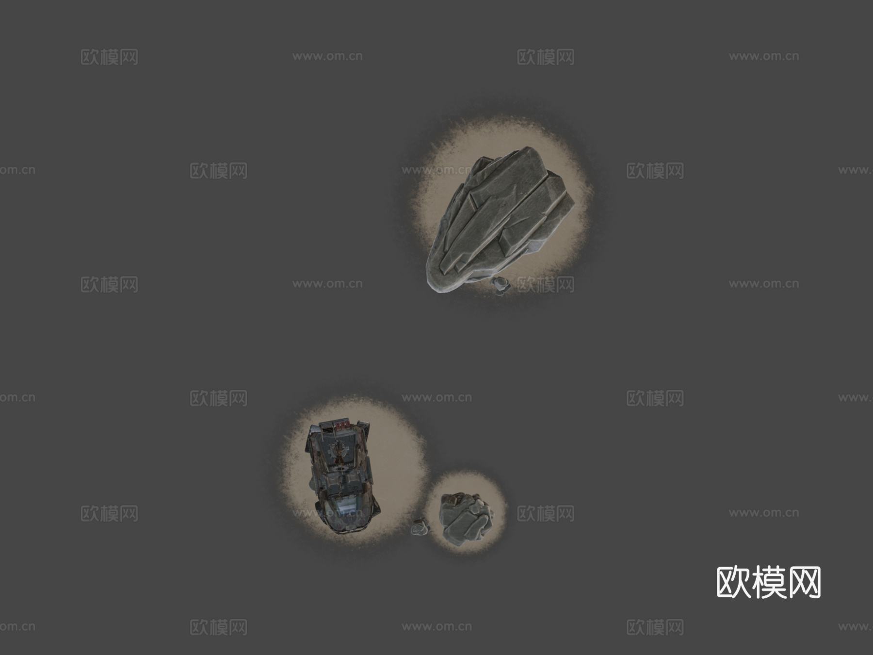 疣猪 - 公路狂怒版3d模型下载（渲染图8）