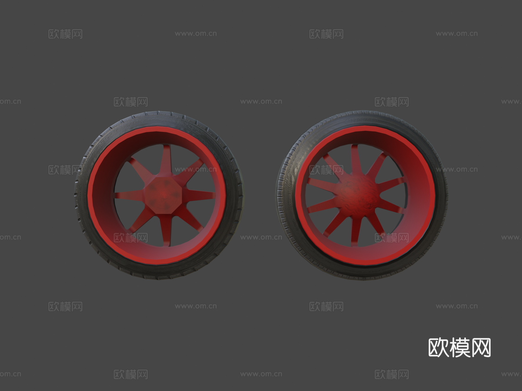 MadBul车轮3d模型下载（渲染图7）