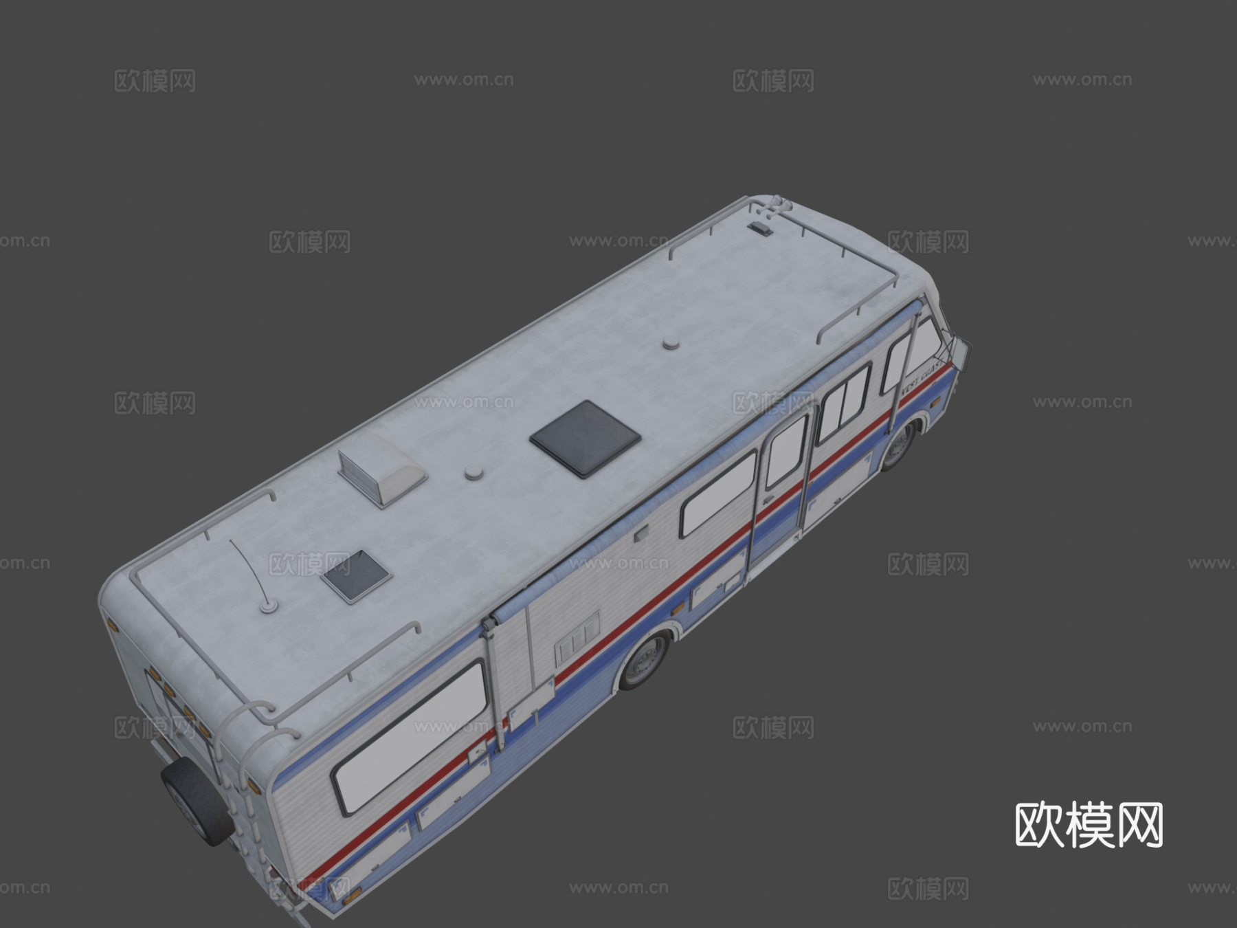 年代房车3d模型下载（渲染图8）