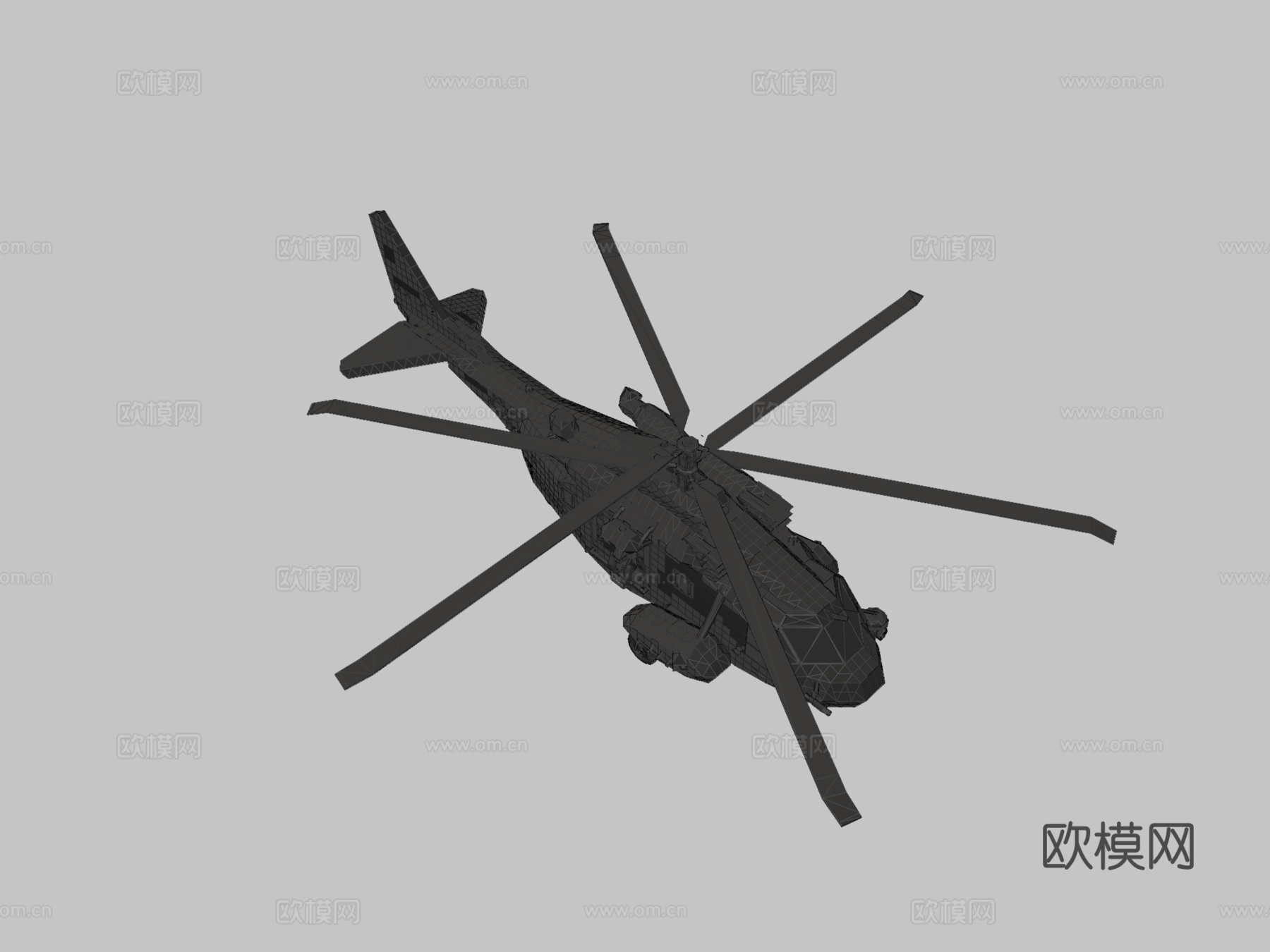 海洋主权号3d模型下载（渲染图3）