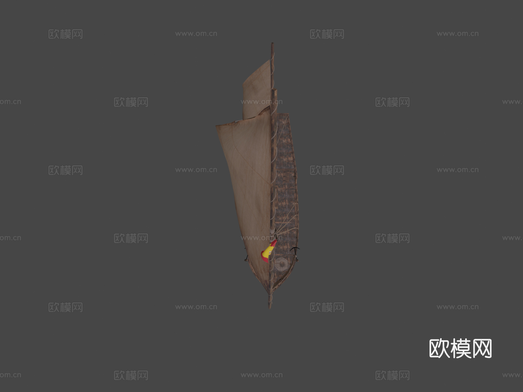 拉尼娜3d模型下载（渲染图5）