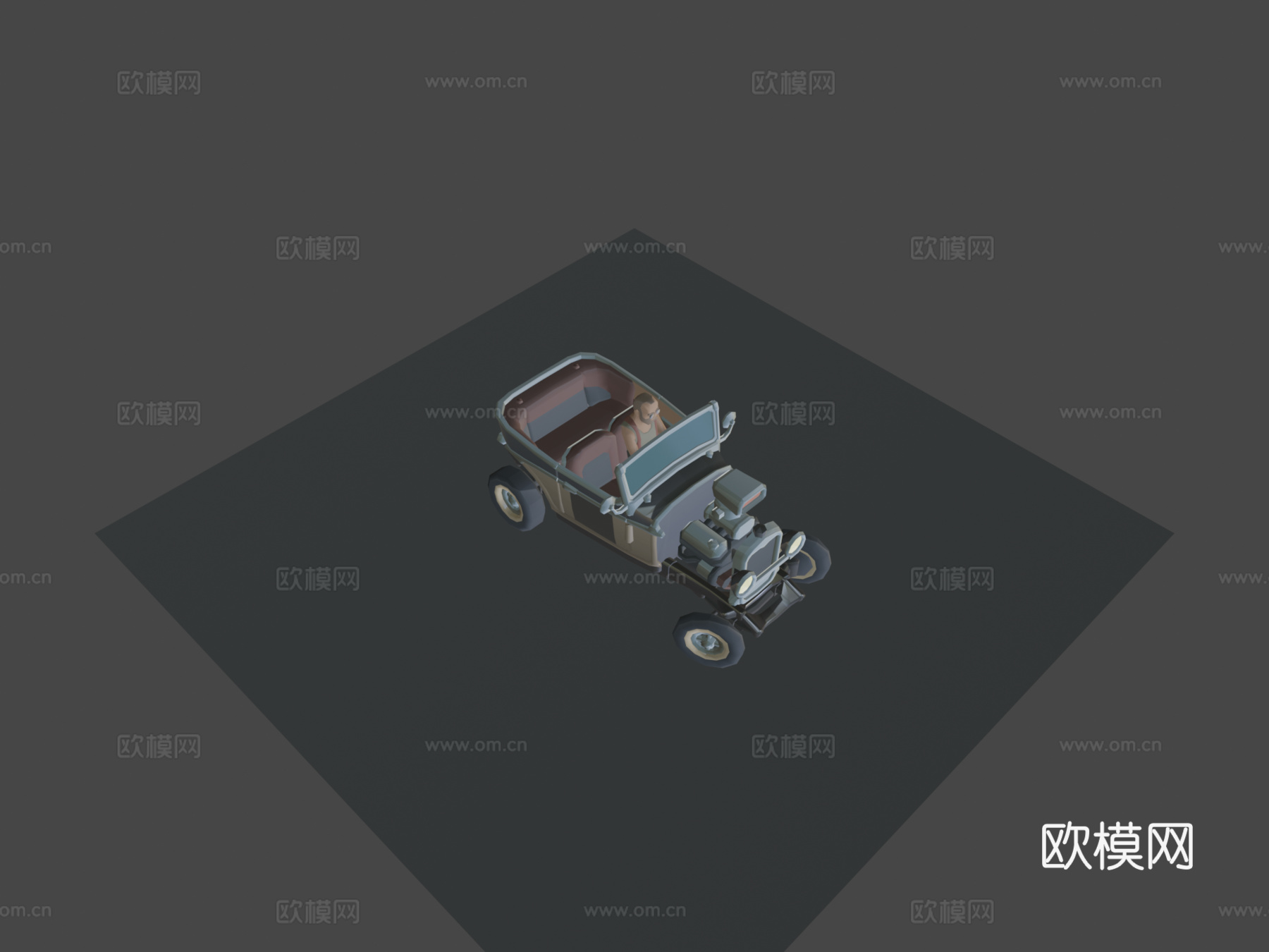 热杆构造器展示3d模型下载（渲染图8）