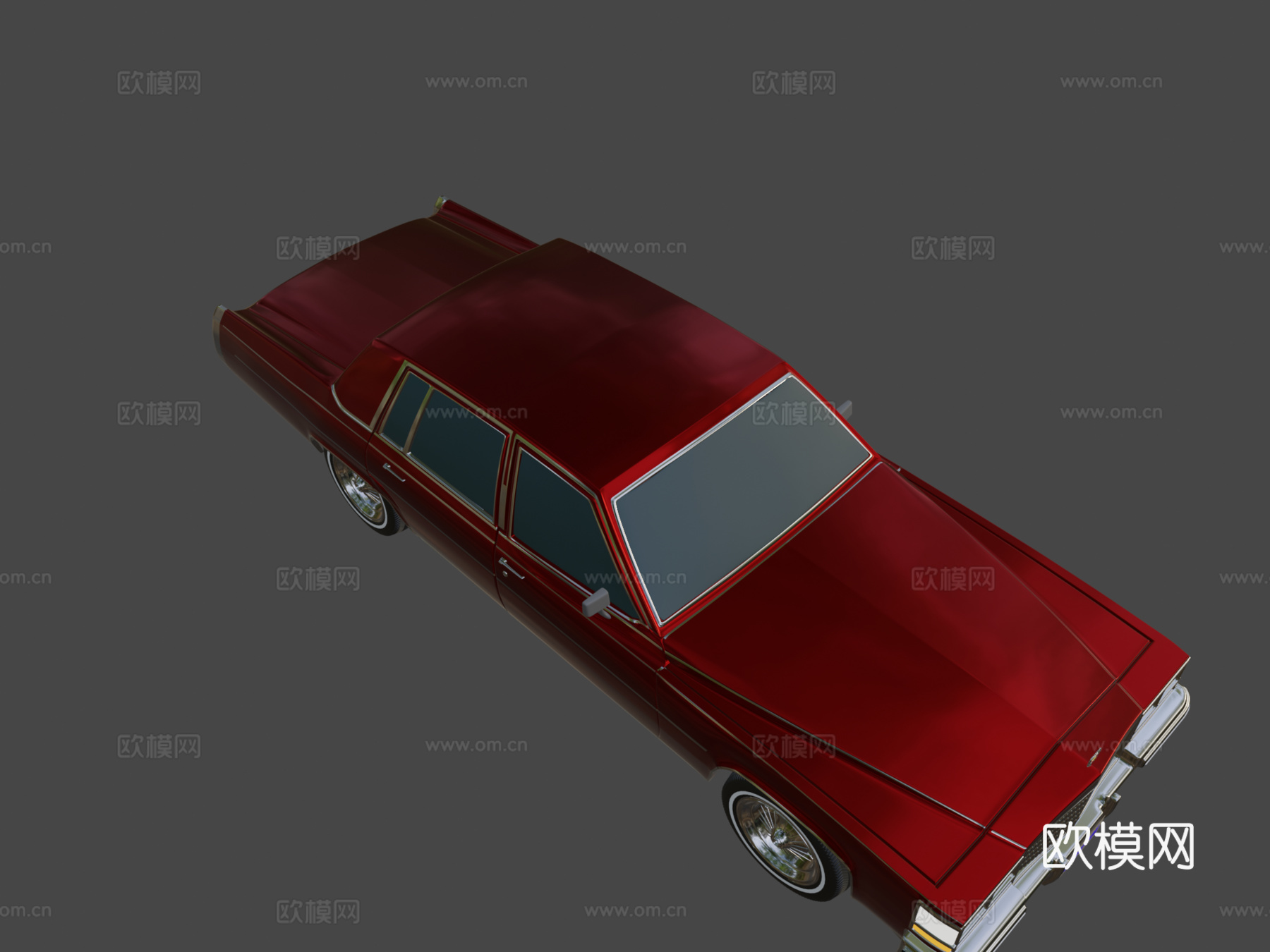年代凯迪拉克3d模型下载（渲染图8）