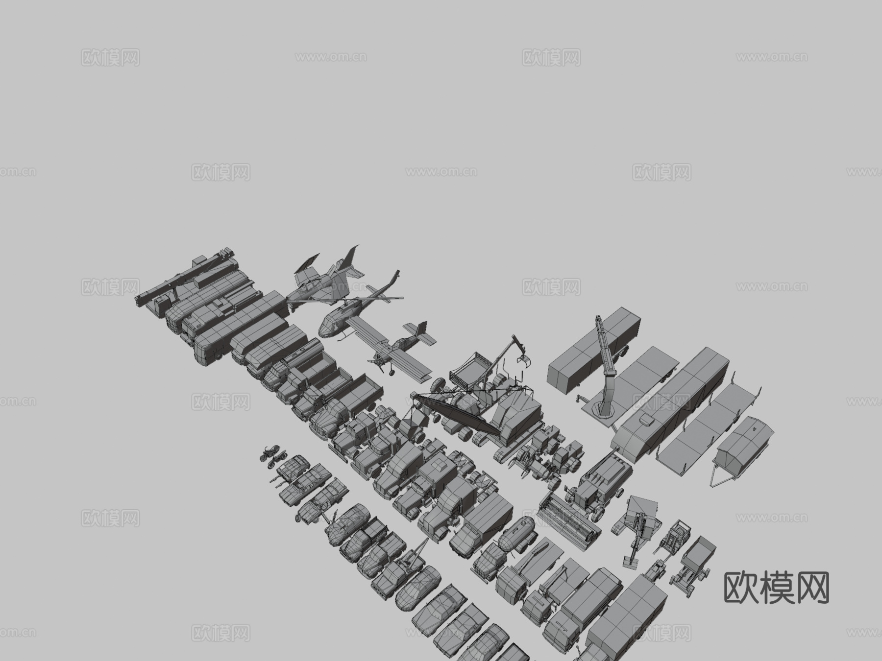 车辆包3d模型下载（渲染图3）