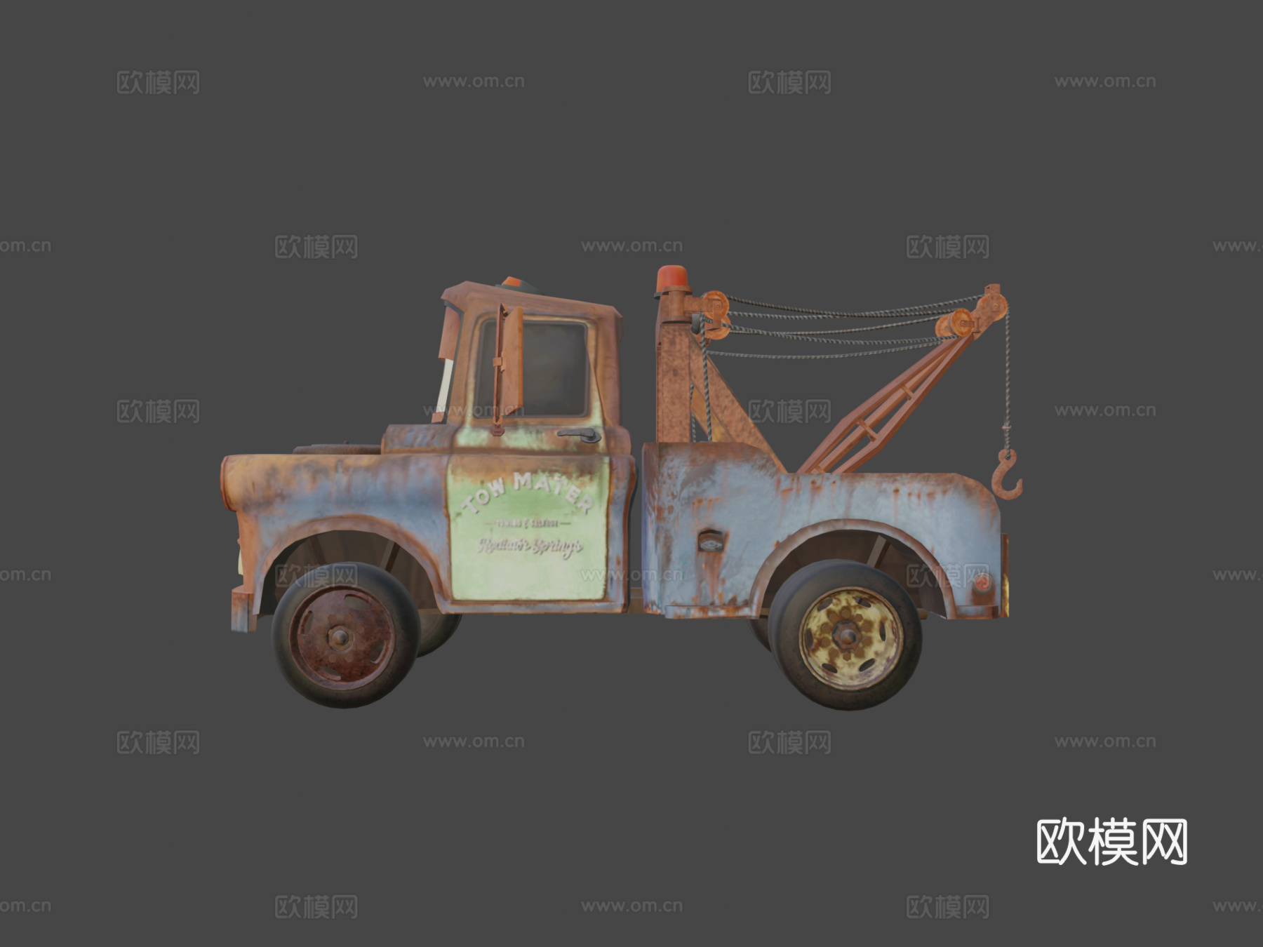 板牙3d模型下载（渲染图6）