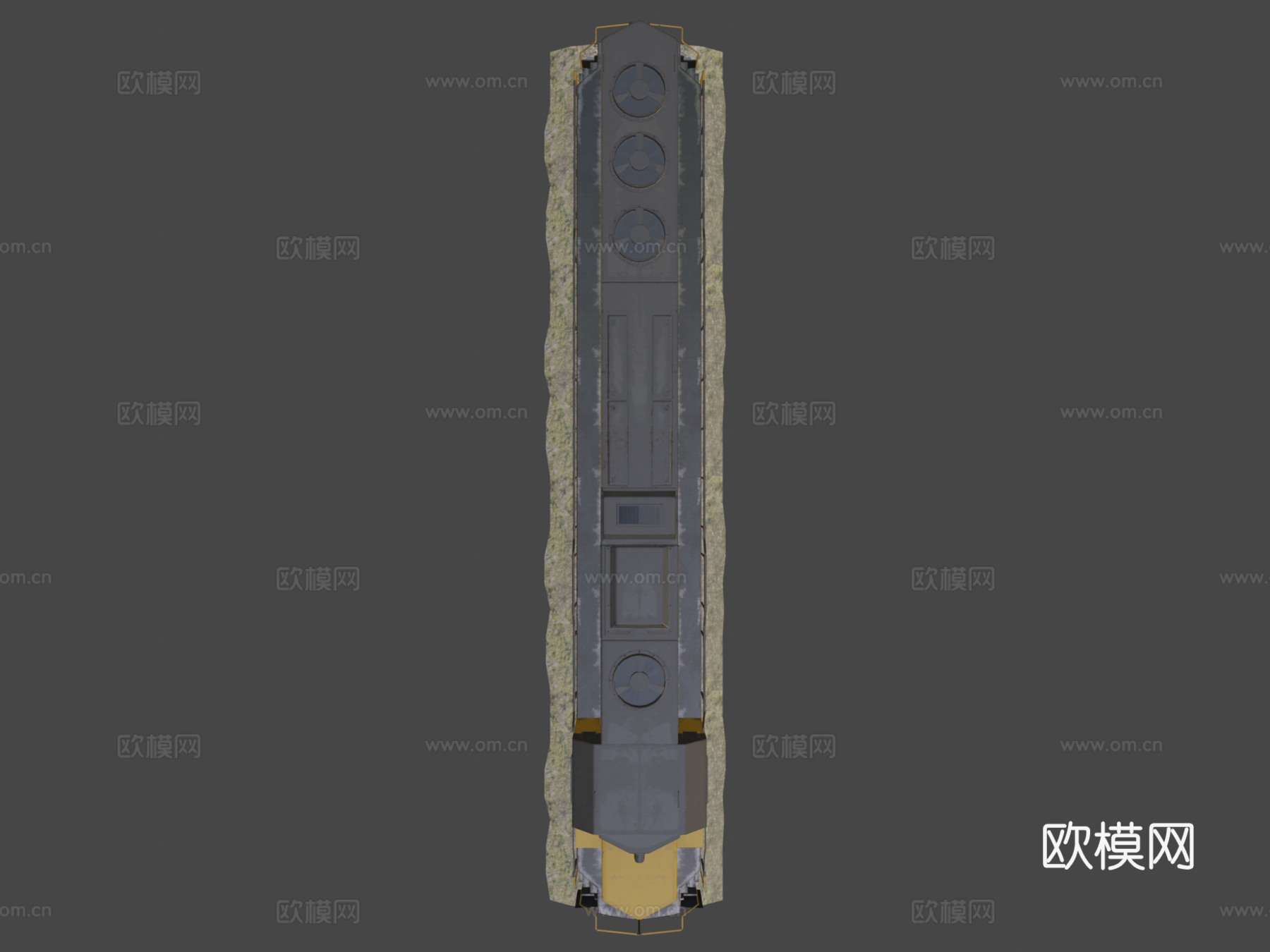 机车3d模型下载（渲染图7）