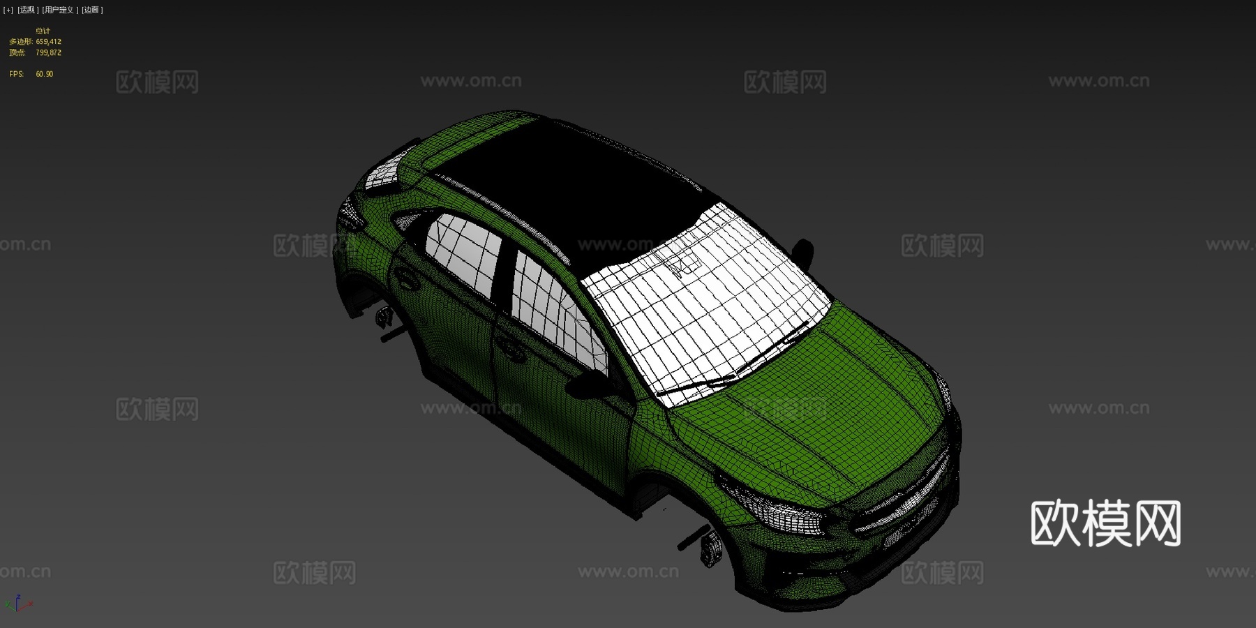 运动型多用途车3d模型下载（渲染图4）