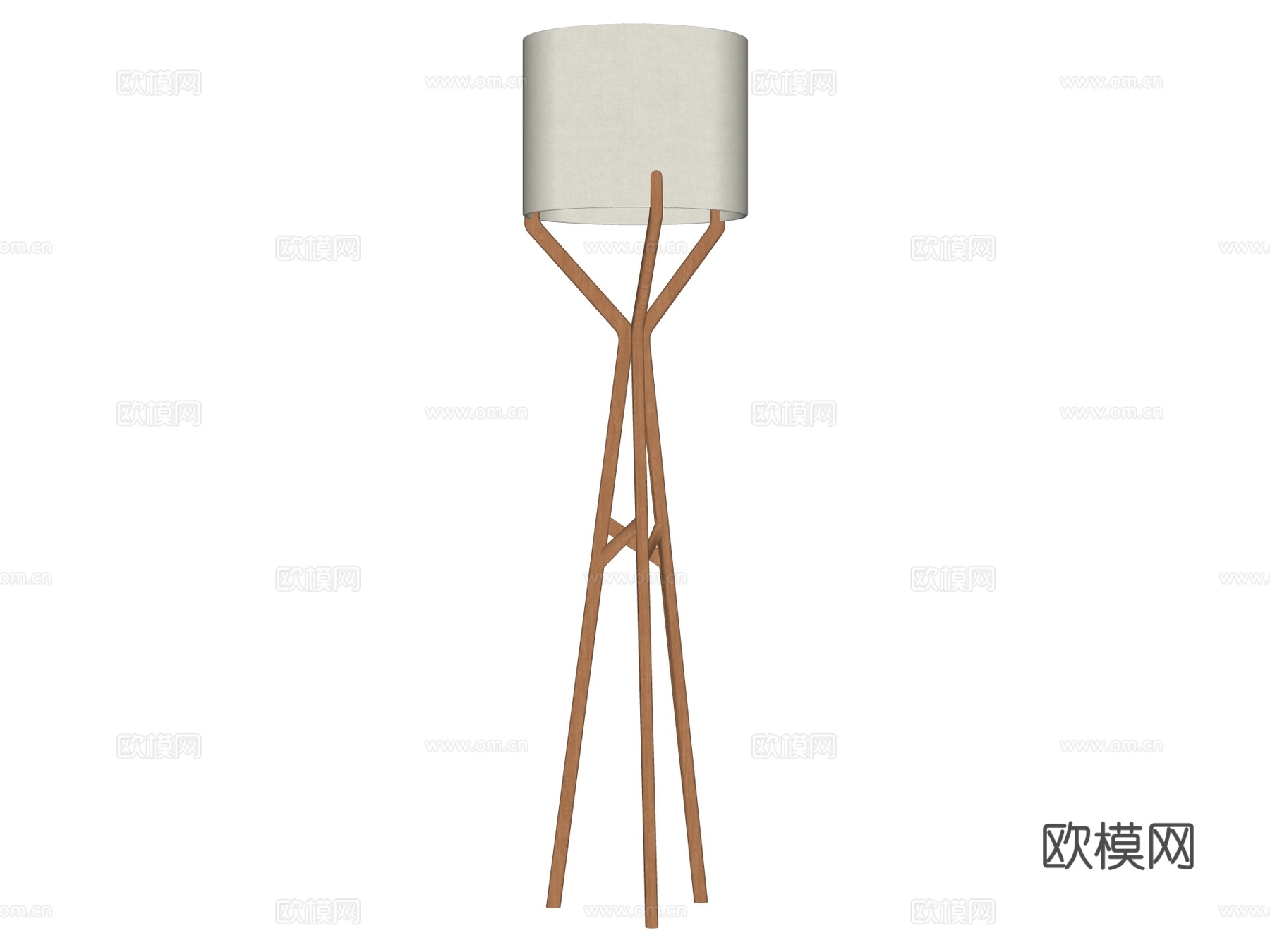 落地灯 装饰灯具 氛围落地灯su模型