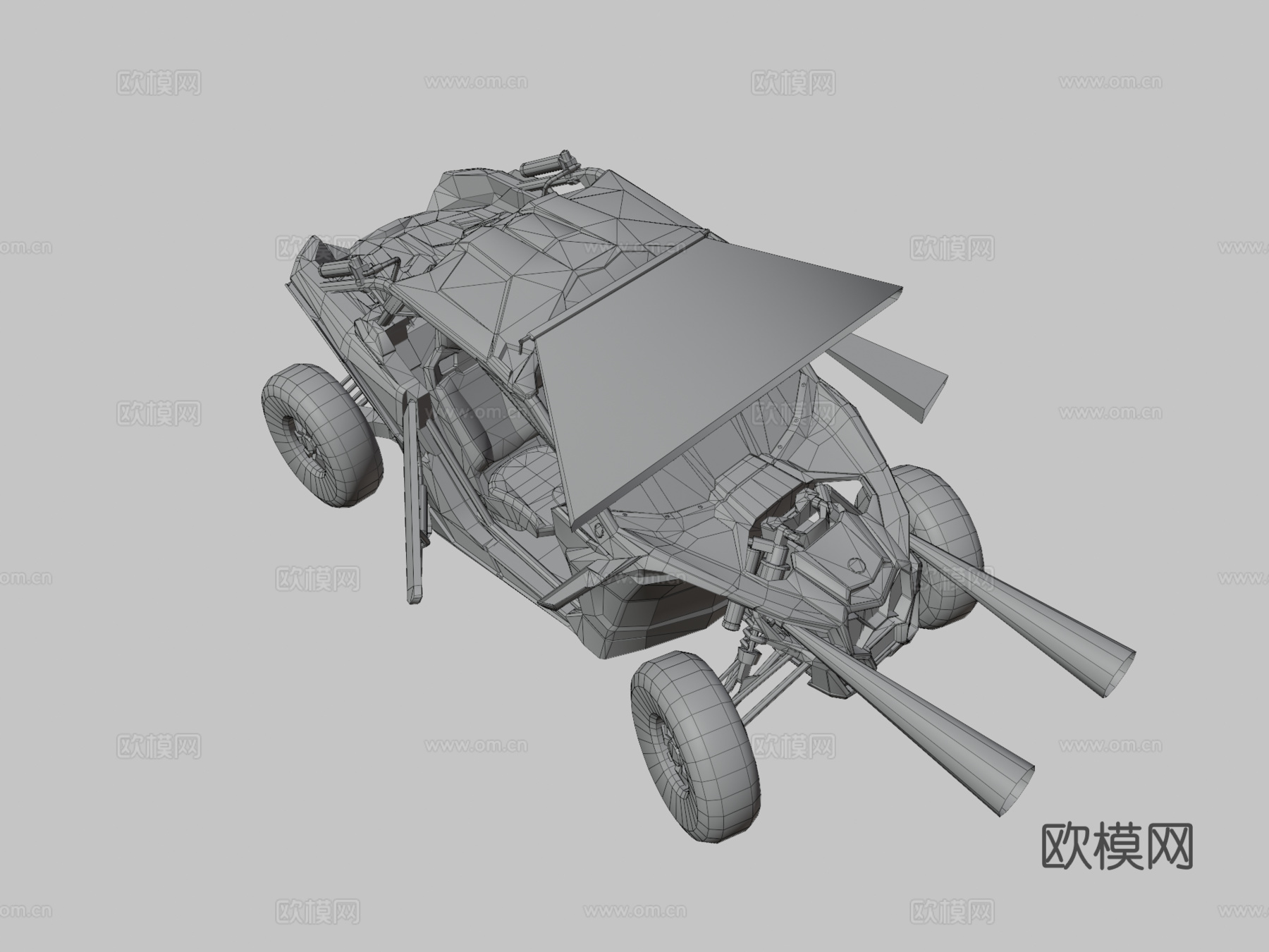 Can-Am Maverick3d模型下载（渲染图3）