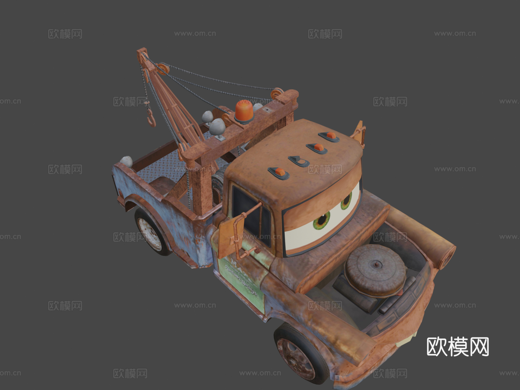 板牙3d模型下载（渲染图8）