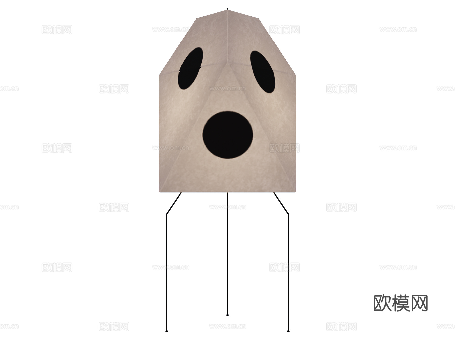 台灯 装饰灯具 氛围灯具su模型