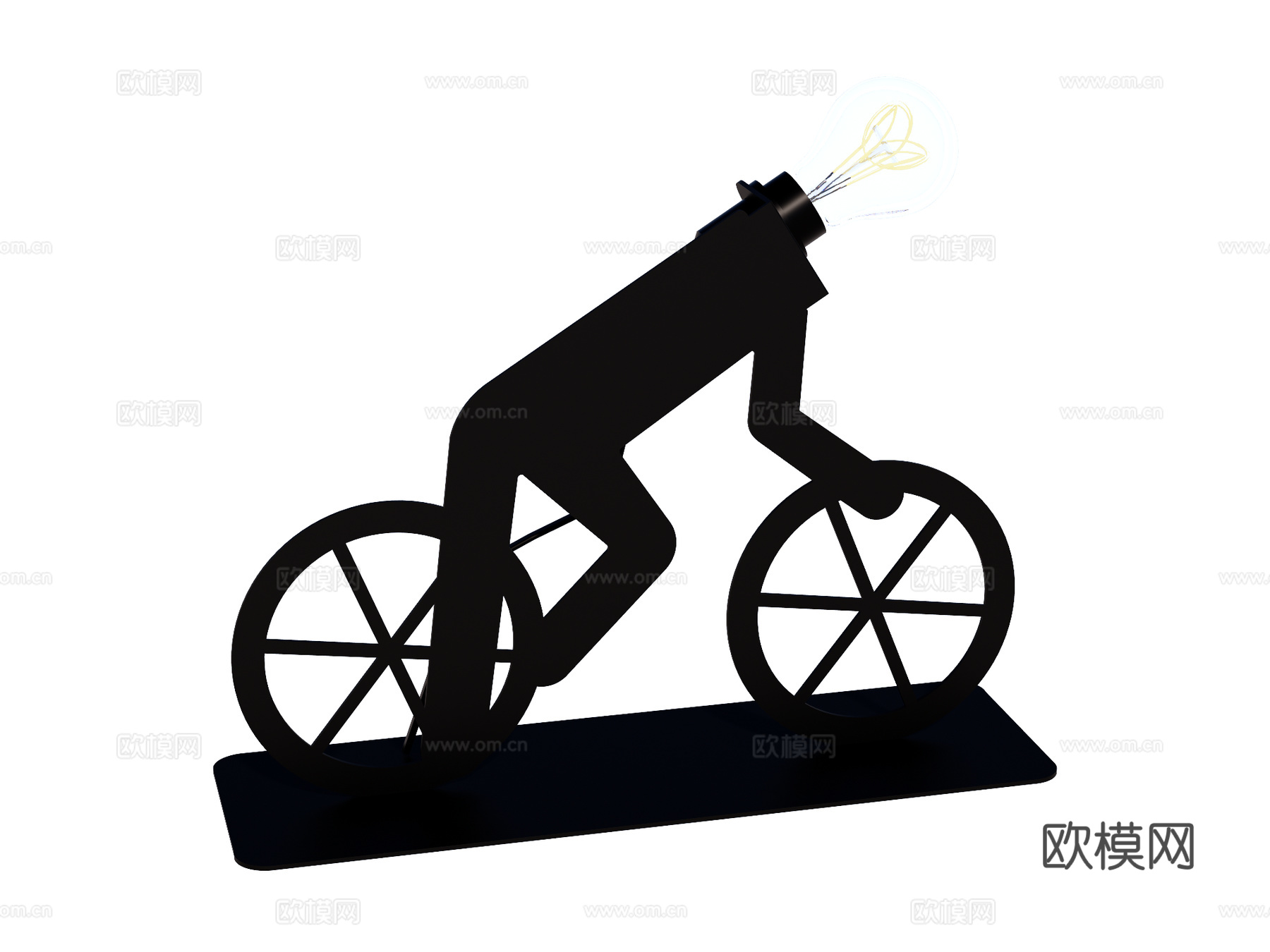 台灯 装饰灯具 氛围灯具 儿童台灯su模型