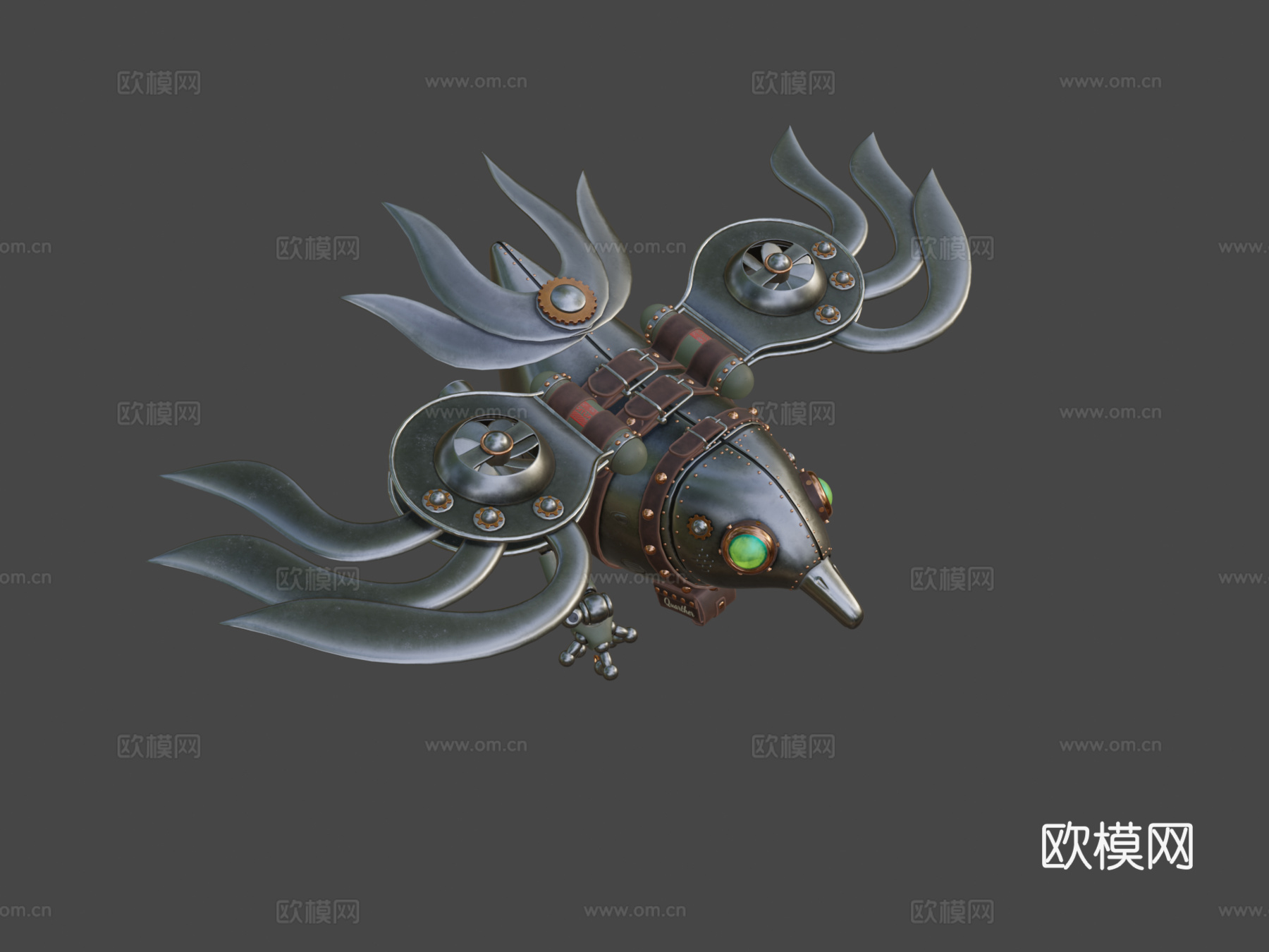 推特鸟B3d模型下载（渲染图7）