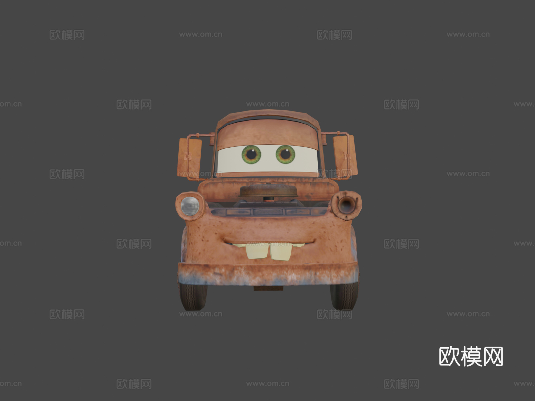 板牙3d模型下载（渲染图5）