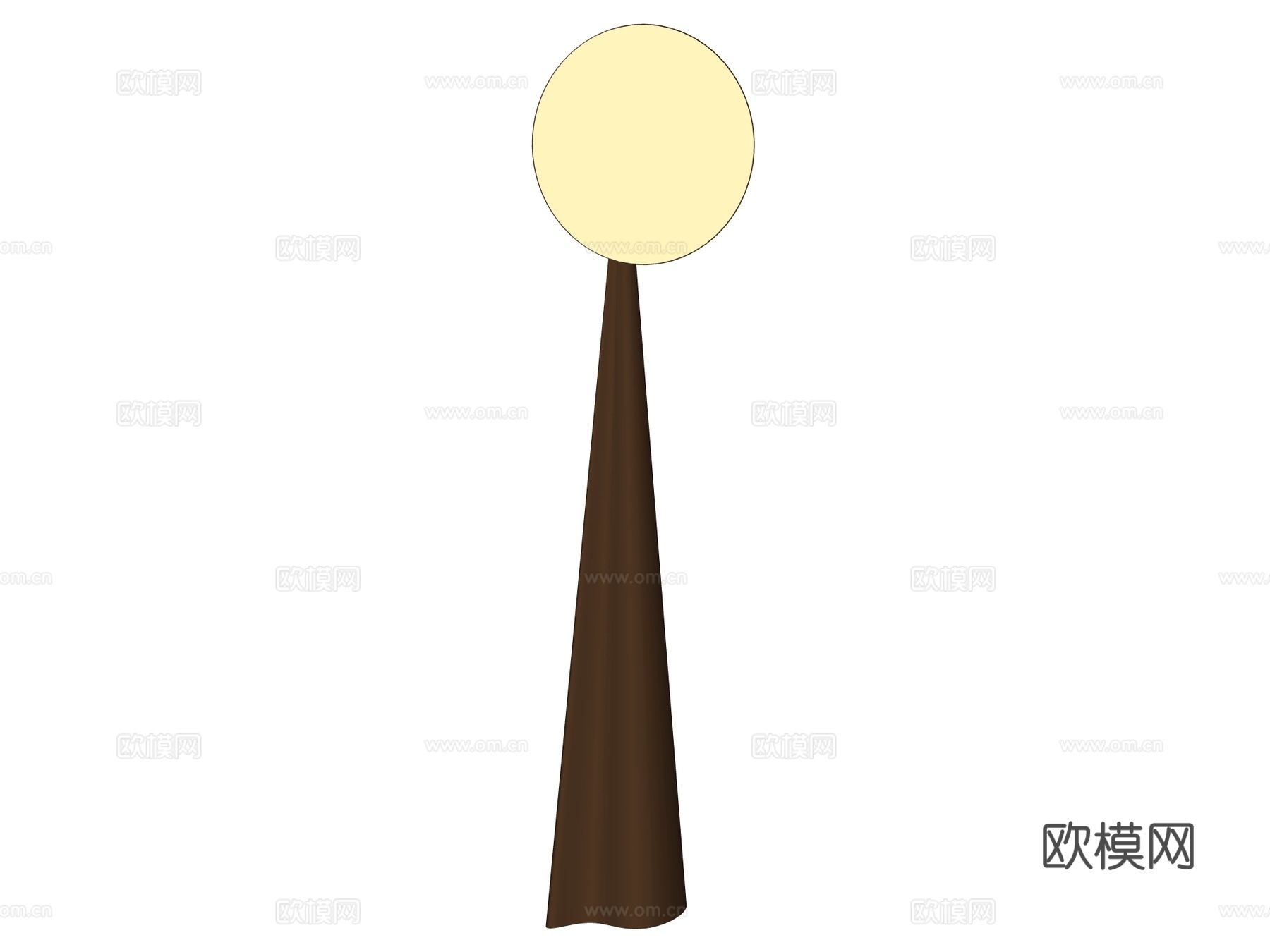 落地灯 装饰灯具 氛围落地灯su模型
