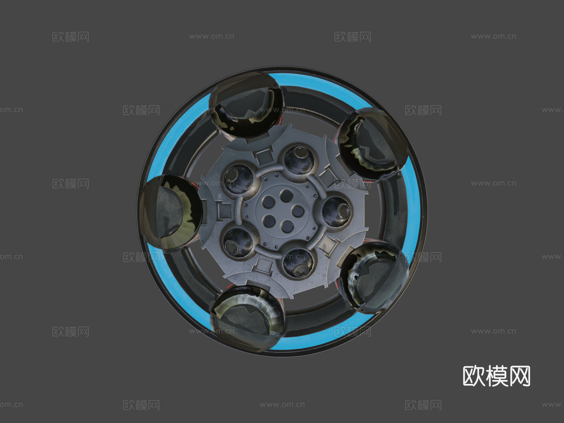 UFO 类型13d模型下载（渲染图7）