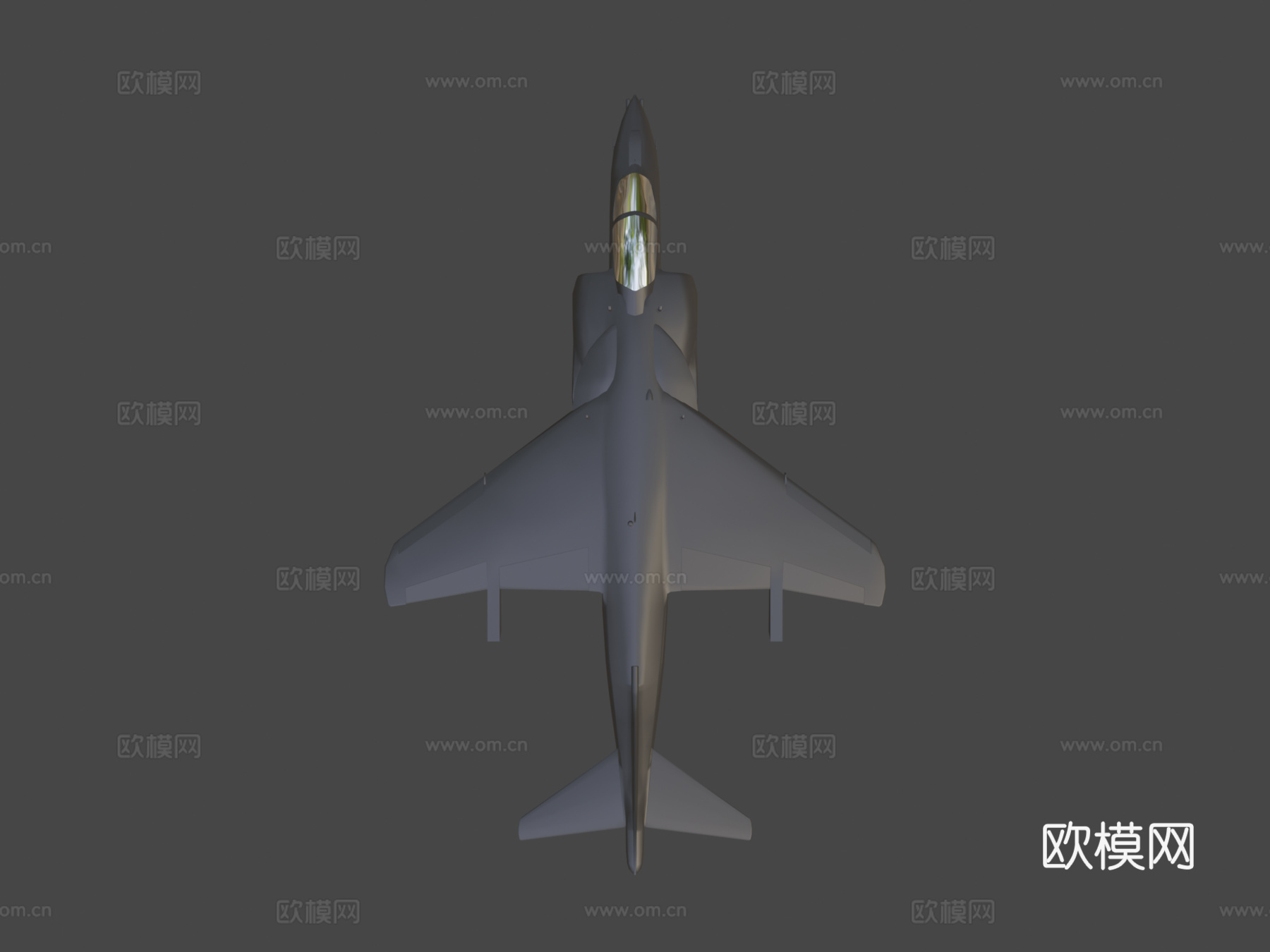 鹞式II喷气战斗机3d模型下载（渲染图7）