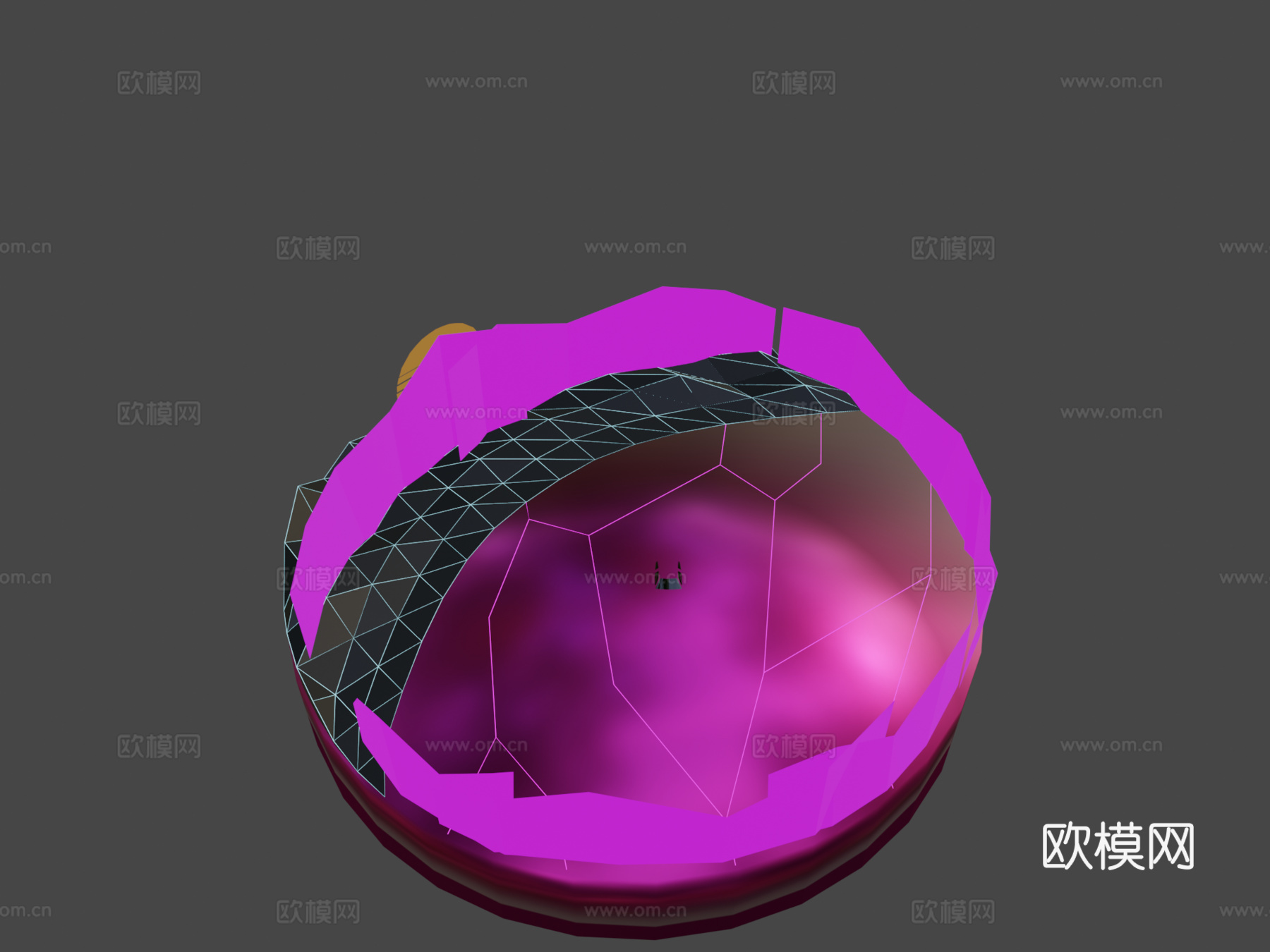 德罗宁DMC12——复古浪潮艺术3d模型3d模型下载（渲染图8）