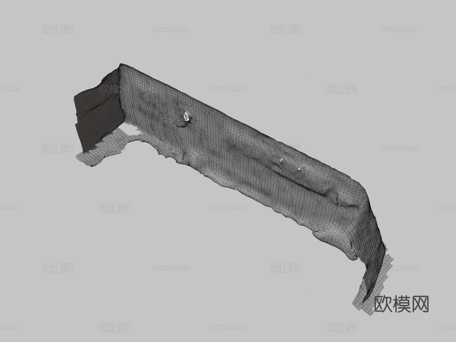 贵族——苹果激光雷达捕捉3d模型下载（渲染图3）