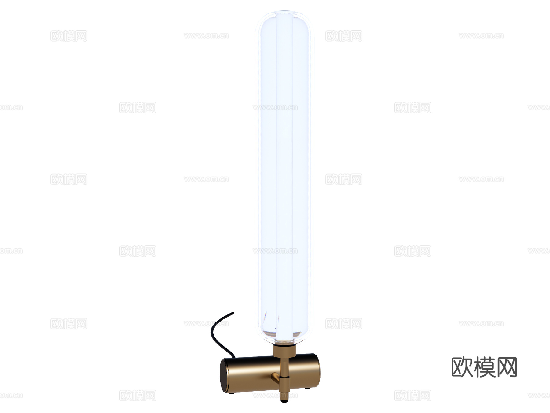 台灯 装饰灯具 氛围灯具 金属台灯 玻璃台灯su模型