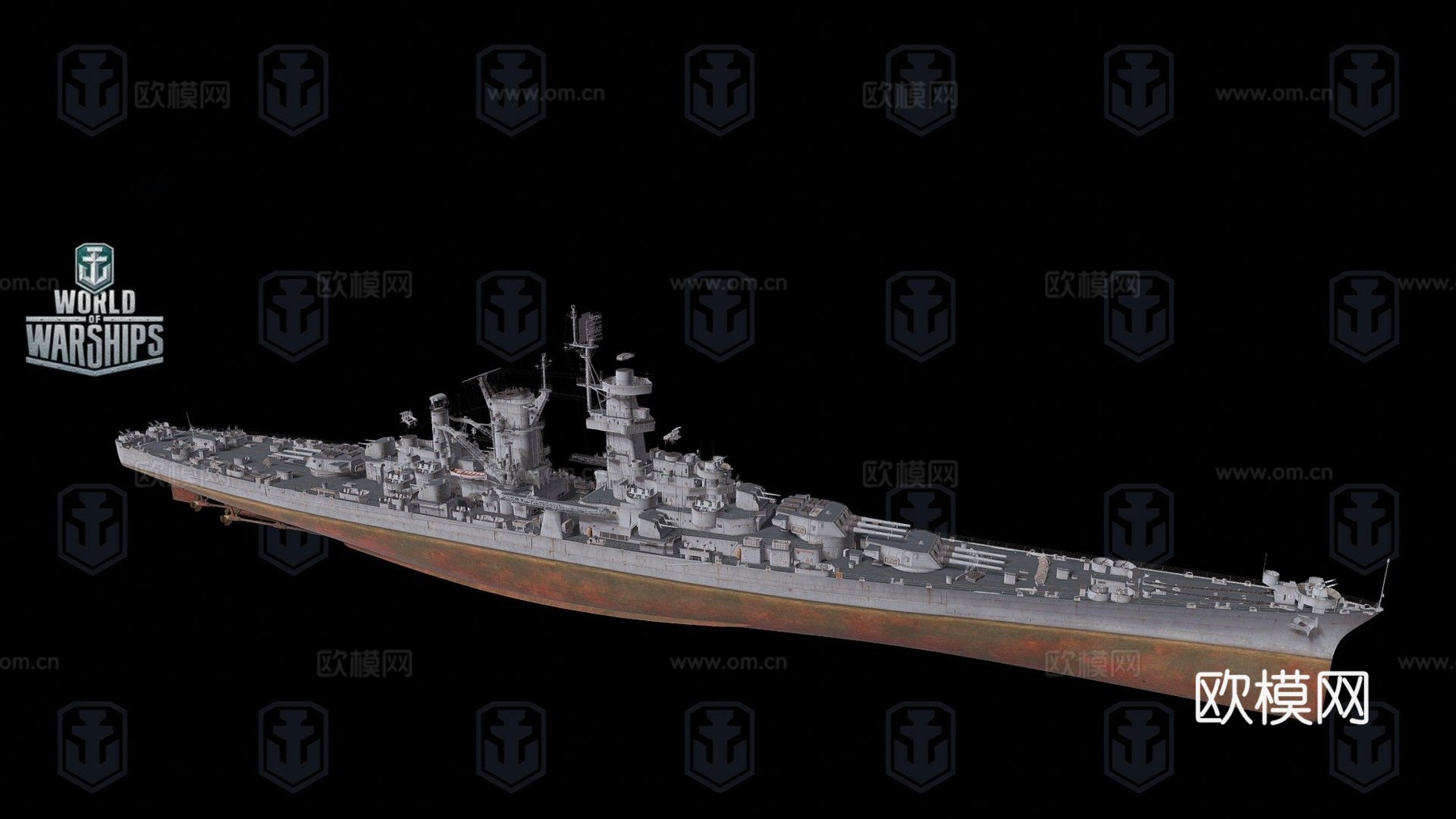 阿拉斯加3d模型下载（渲染图1）