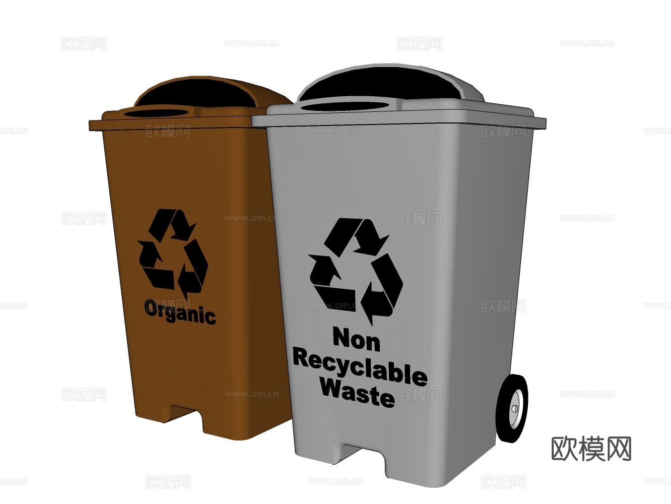 垃圾桶su模型