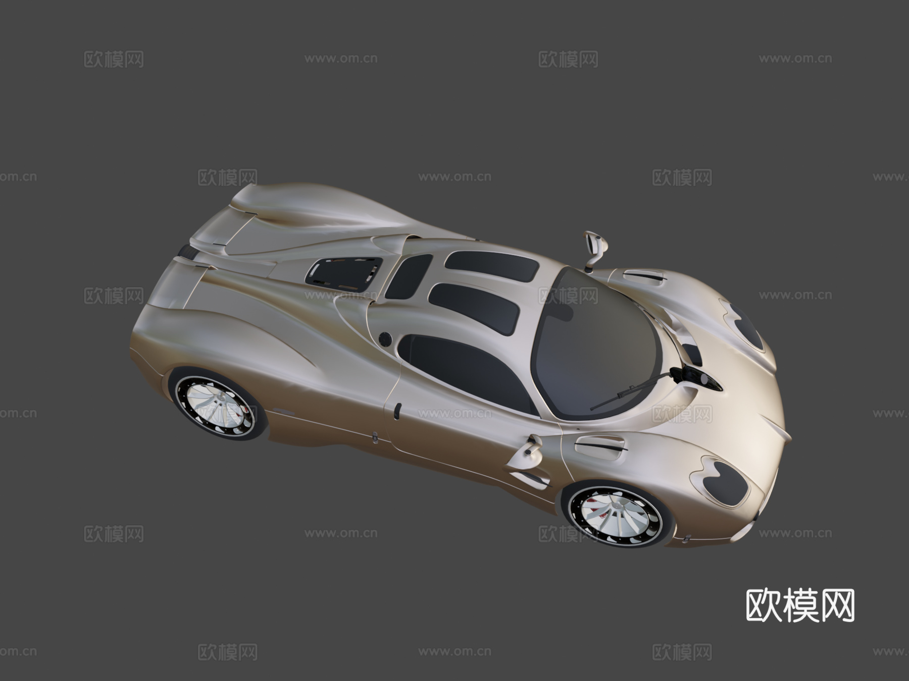 帕加尼乌托邦20233d模型下载（渲染图8）