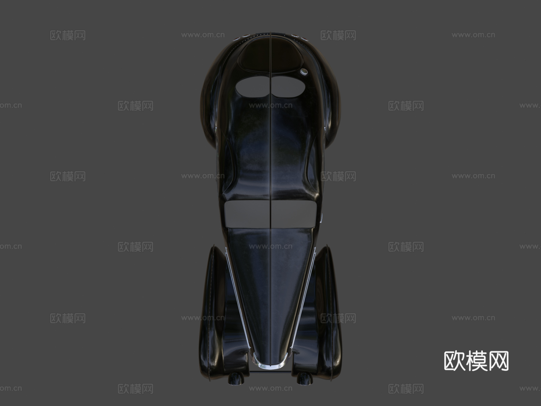 布加迪大西洋 57 SC3d模型下载（渲染图7）