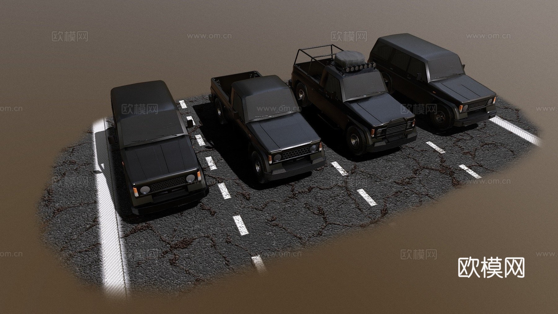 低多边形载具迷你包43d模型下载（渲染图1）