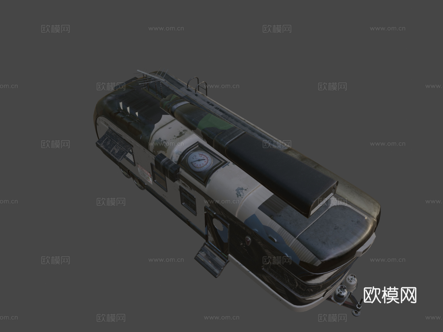 复古拖车3d模型下载（渲染图8）