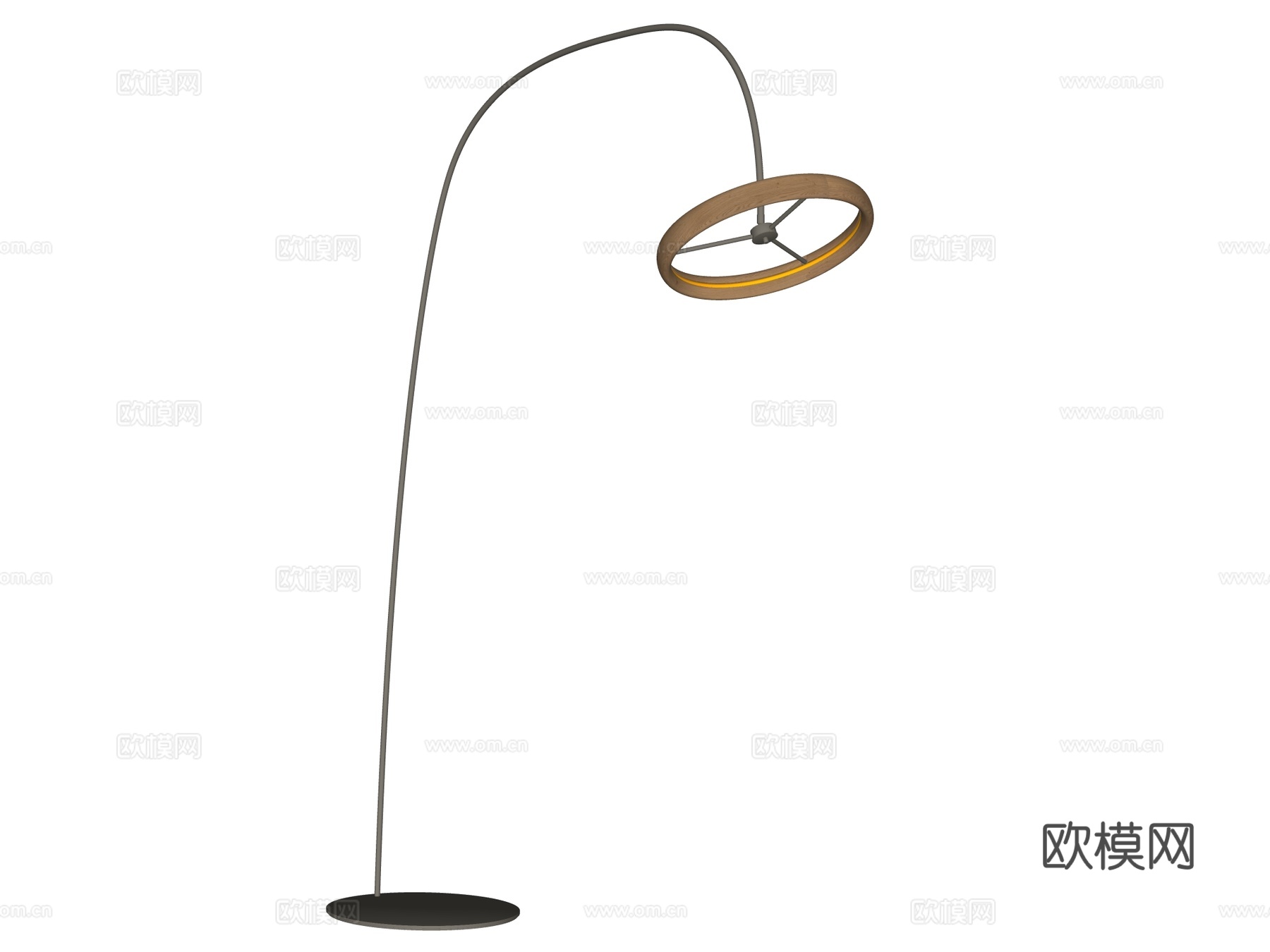 落地灯 装饰灯具 氛围落地灯 钓鱼灯su模型
