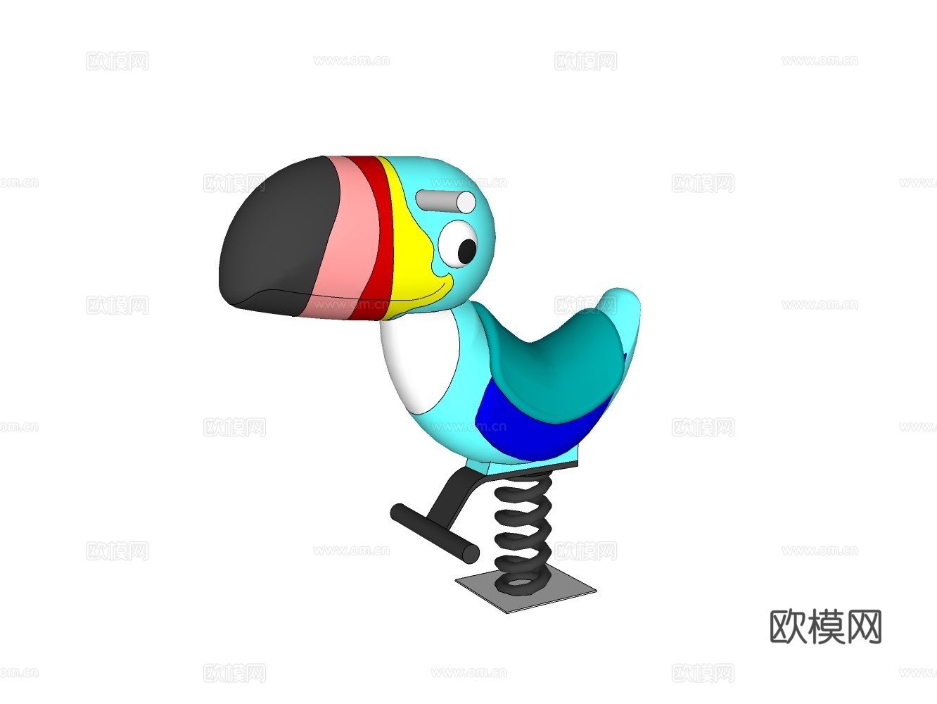 儿童设施su模型